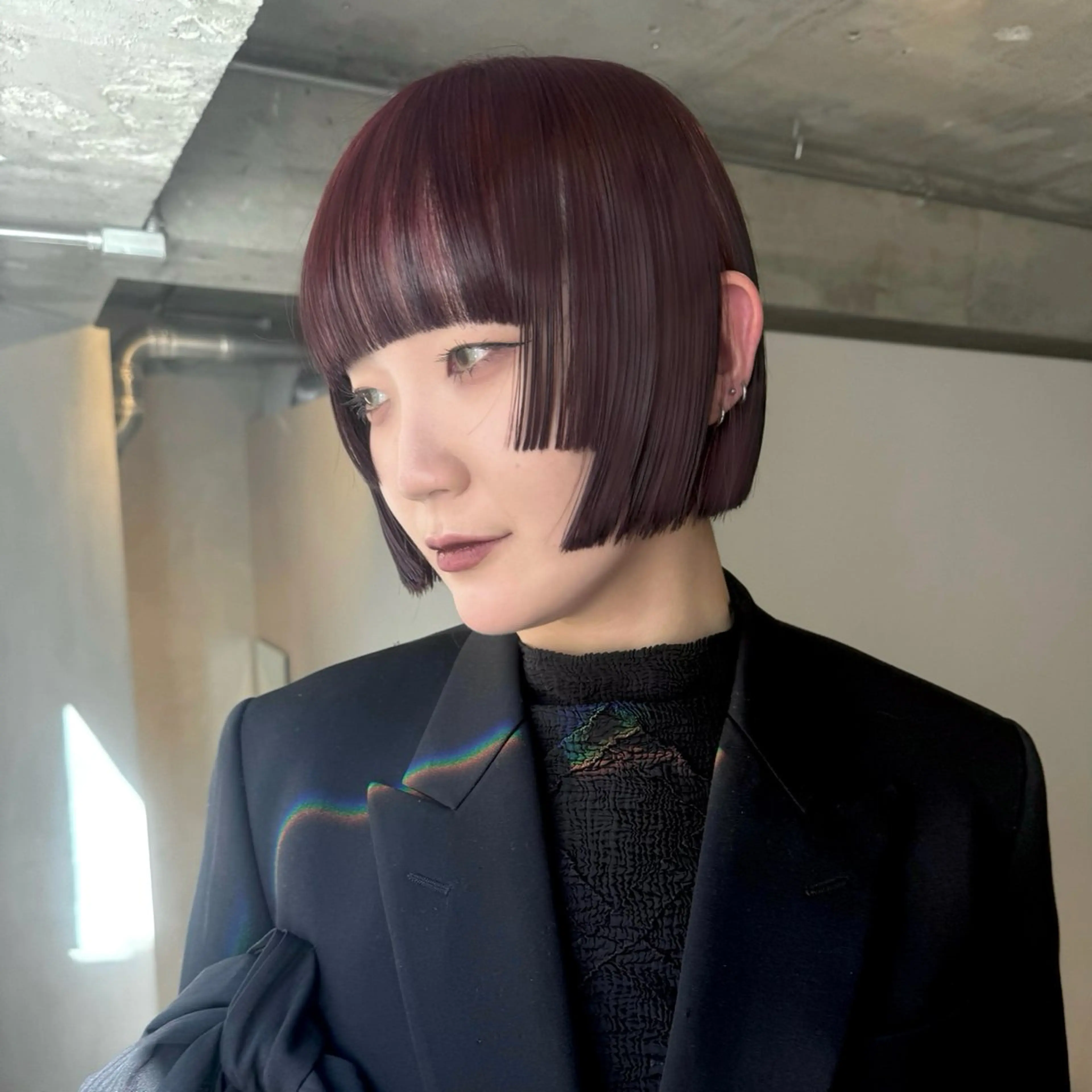 ショート レイヤーカット/ボブ /艶髪/miraiのヘアスタイル