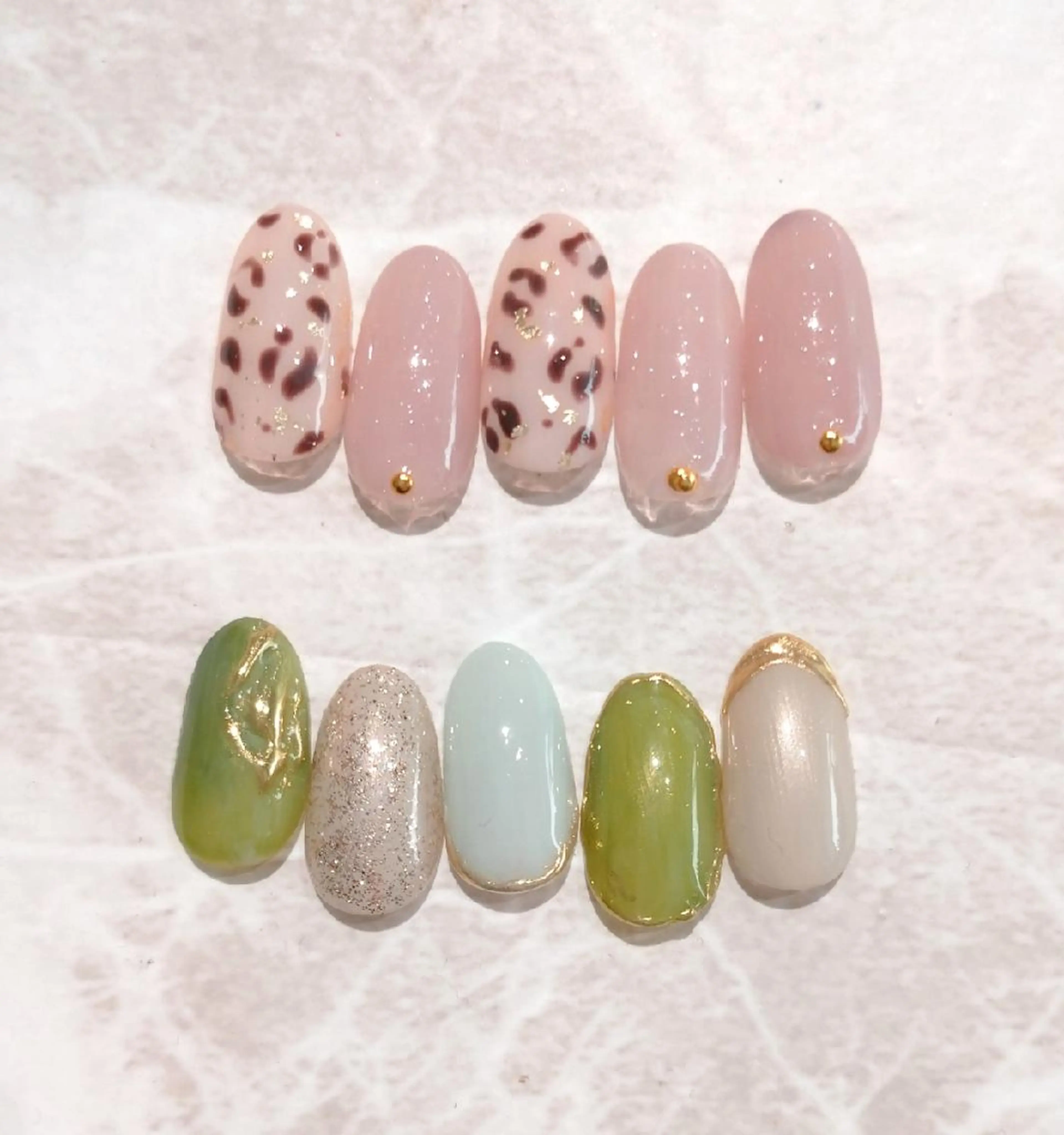 ネイル 會田 瑠衣のネイルデザイン