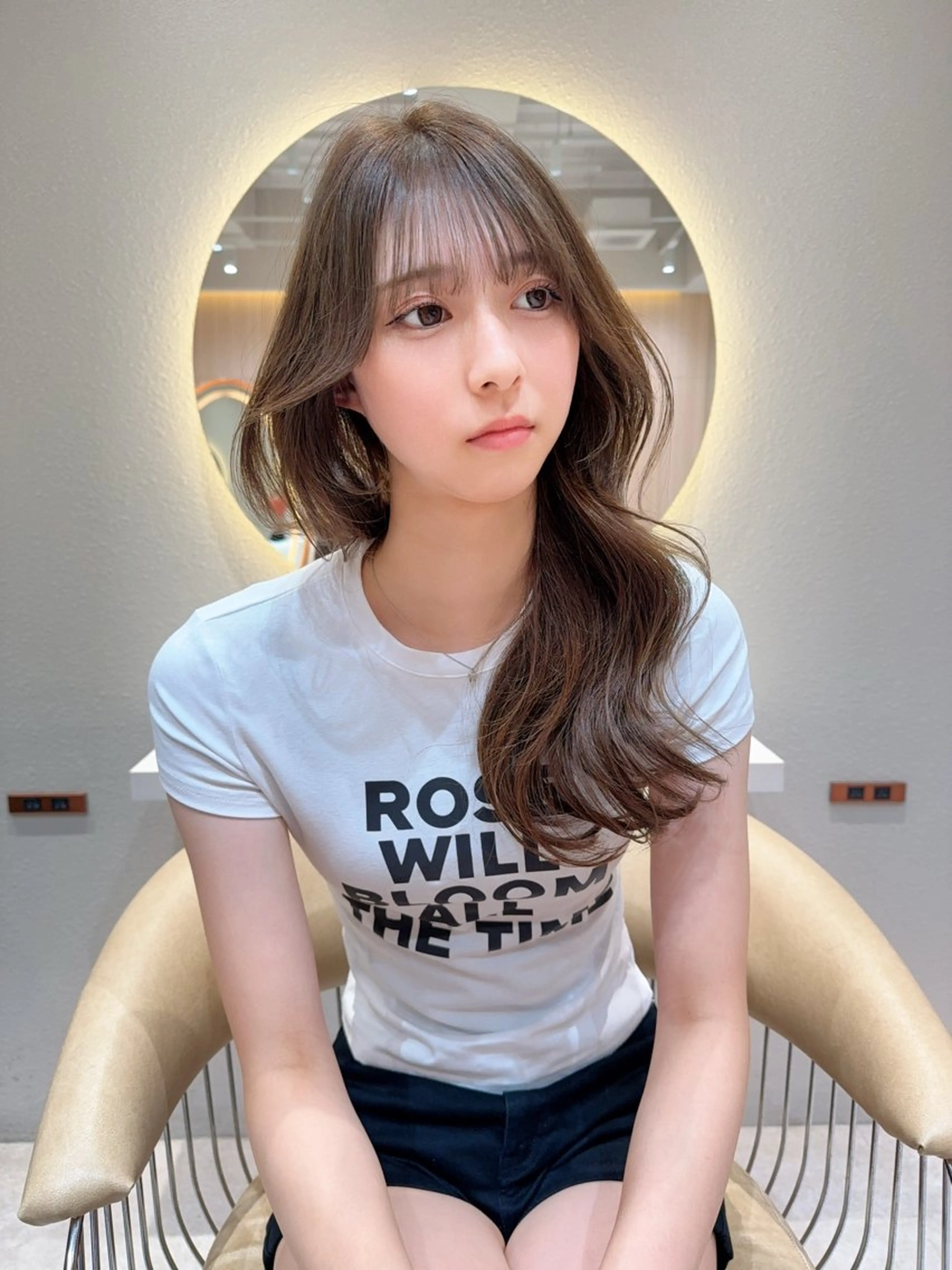 ロング カラー カット ヘアカラー トリートメント レイヤー❣️縮毛矯 川村利幸のヘアスタイル