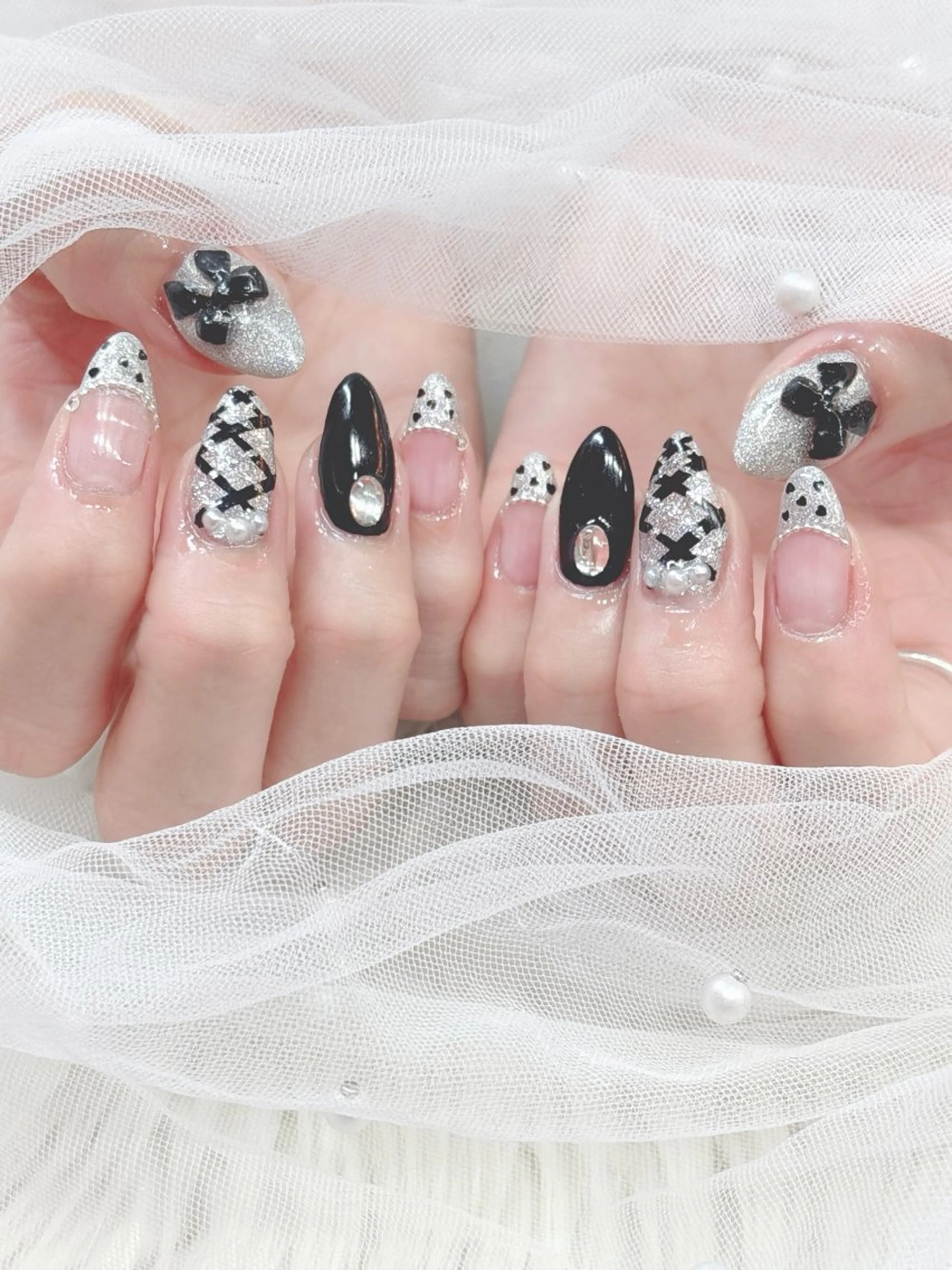 ネイル カワイイは正義 💜のネイルデザイン