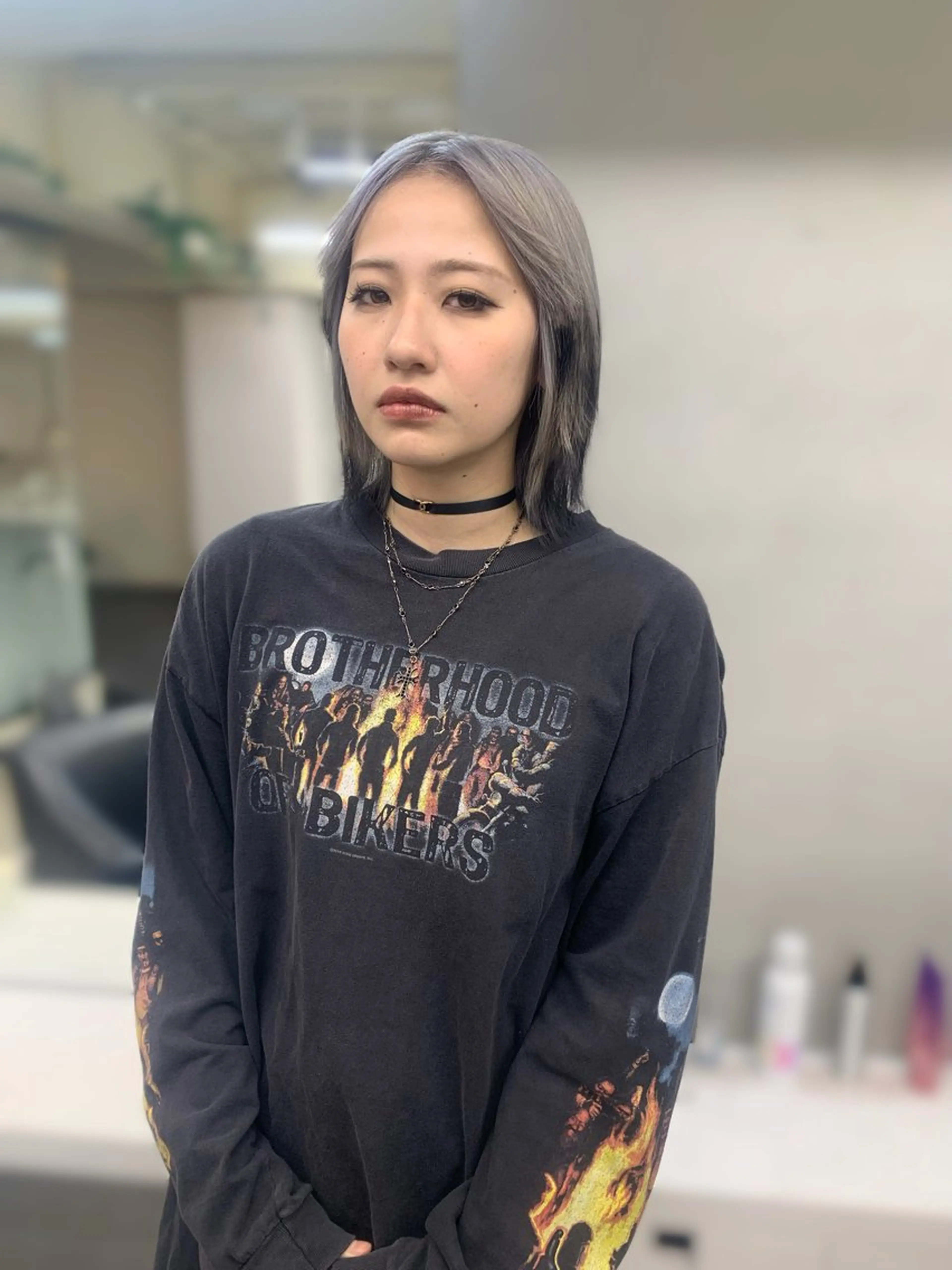 ショート カラー ヘアアレンジ ヘアカラー トリートメント 個性爆弾💣 ダブルカラー/ゆかのヘアスタイル