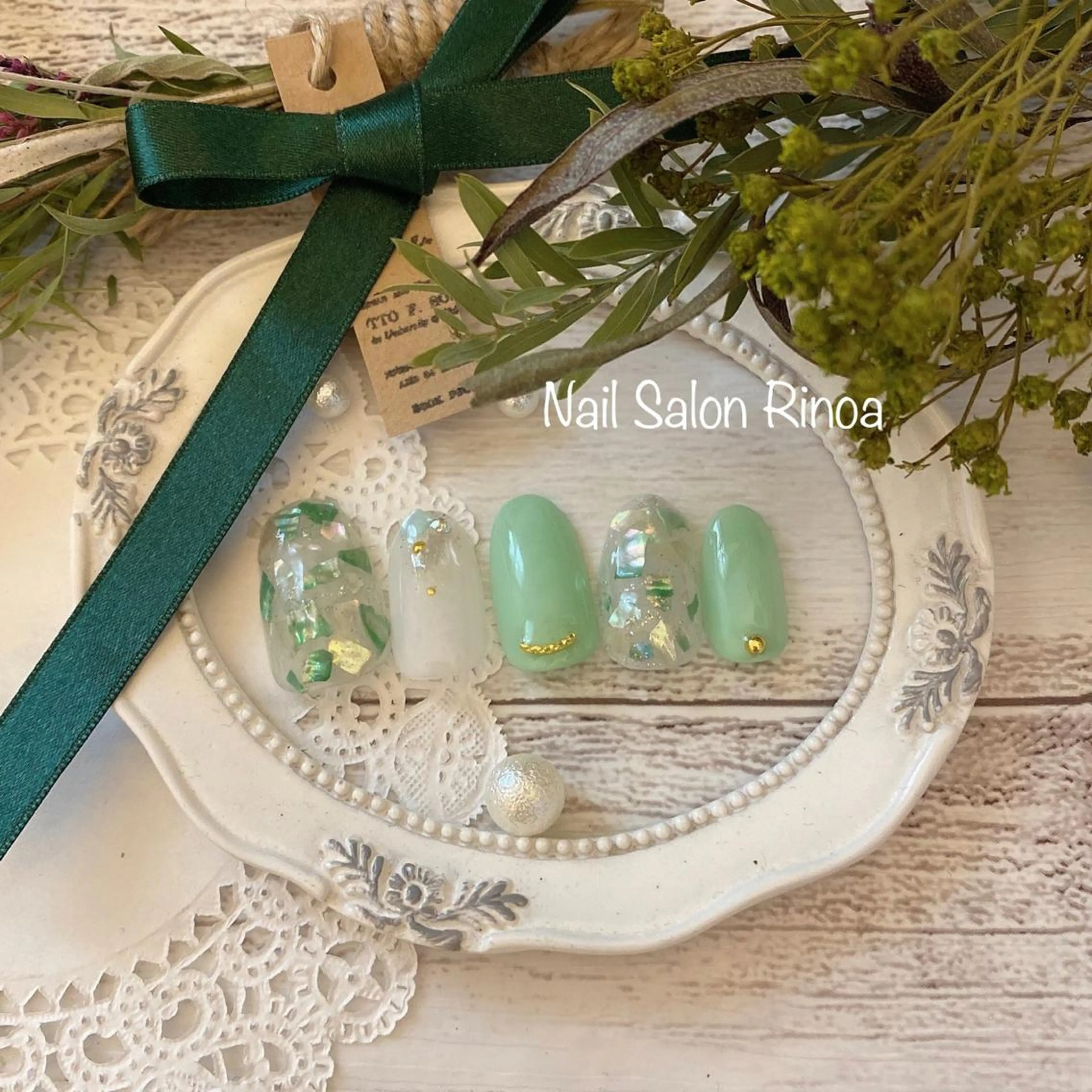 ネイル Nail Salon Rinoaのネイルデザイン