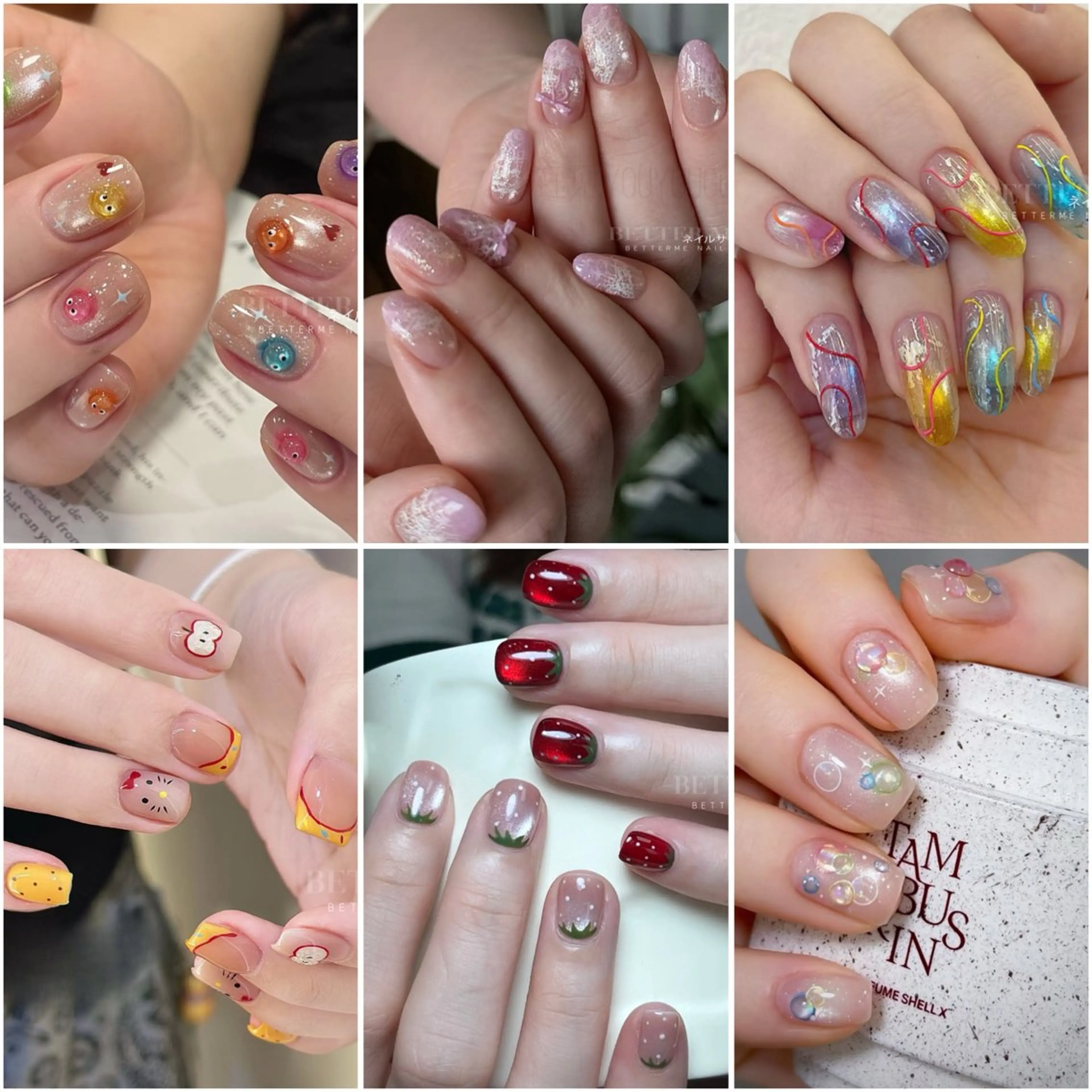 ネイル ハンドネイル BETTER ME ネイルサロン池田公園のネイルデザイン