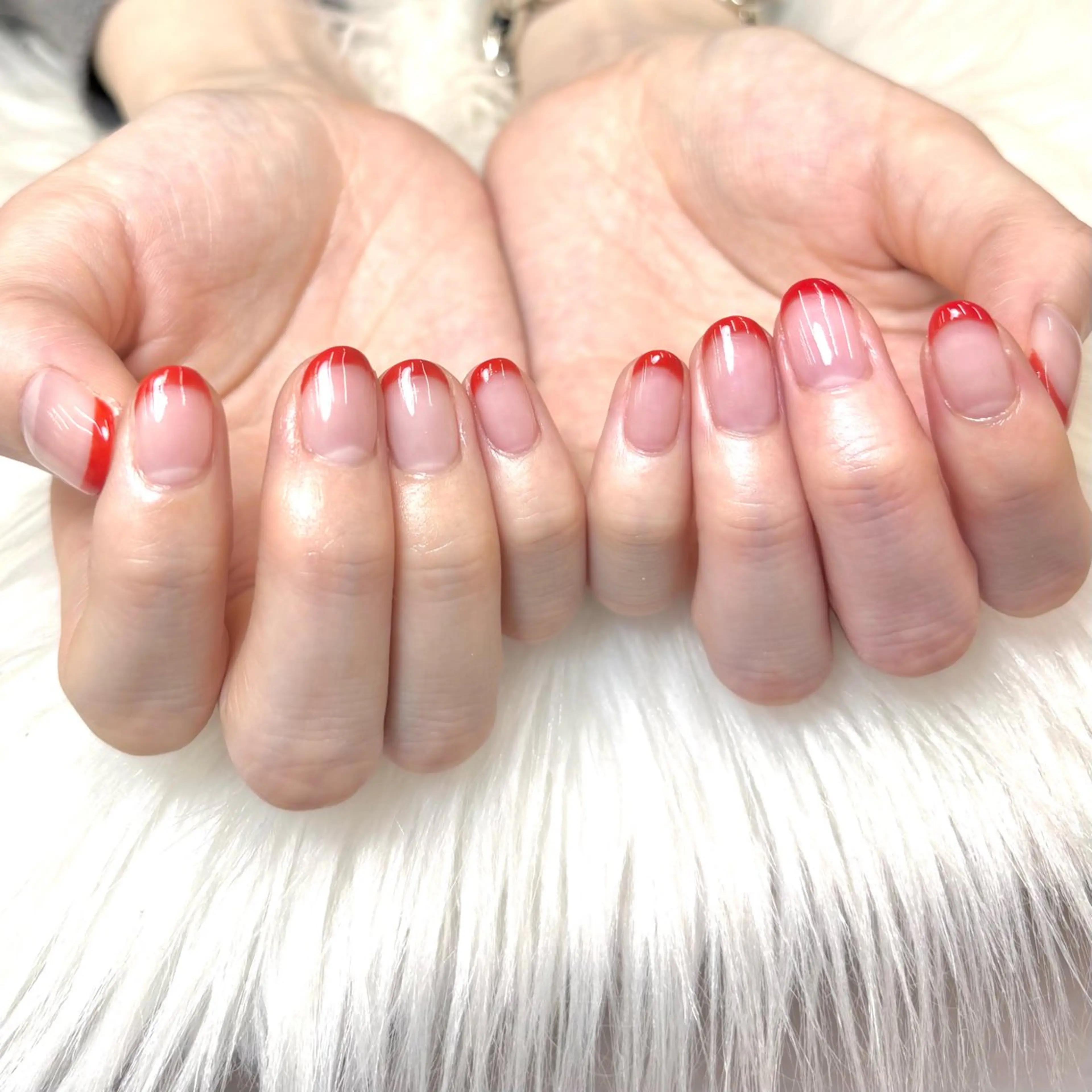 ネイル フレンチネイル ハンドネイル ハンドケア NAIL atre SAIKAのネイルデザイン