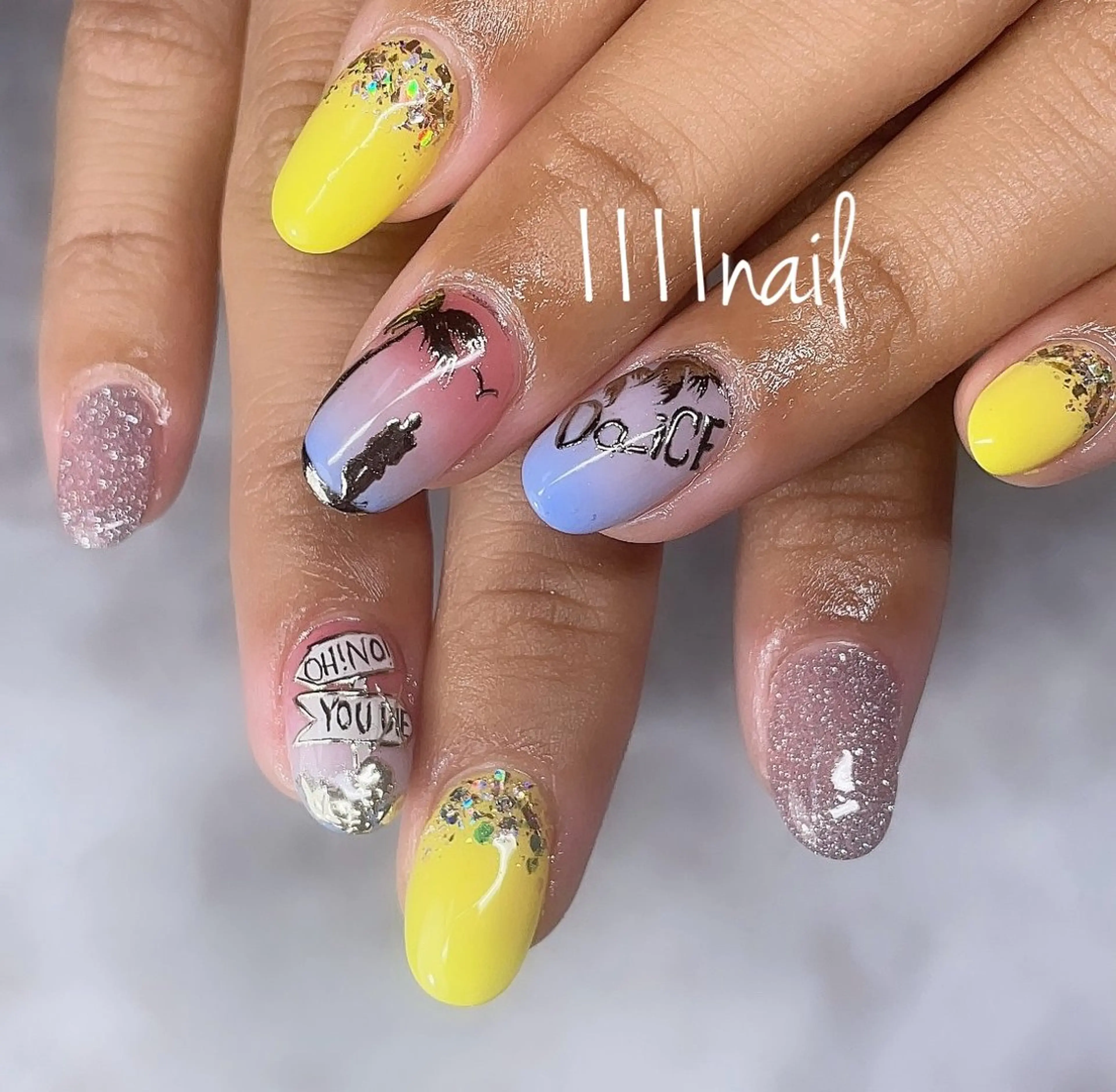 ネイル ハンドネイル 1111nail イチカワのネイルデザイン