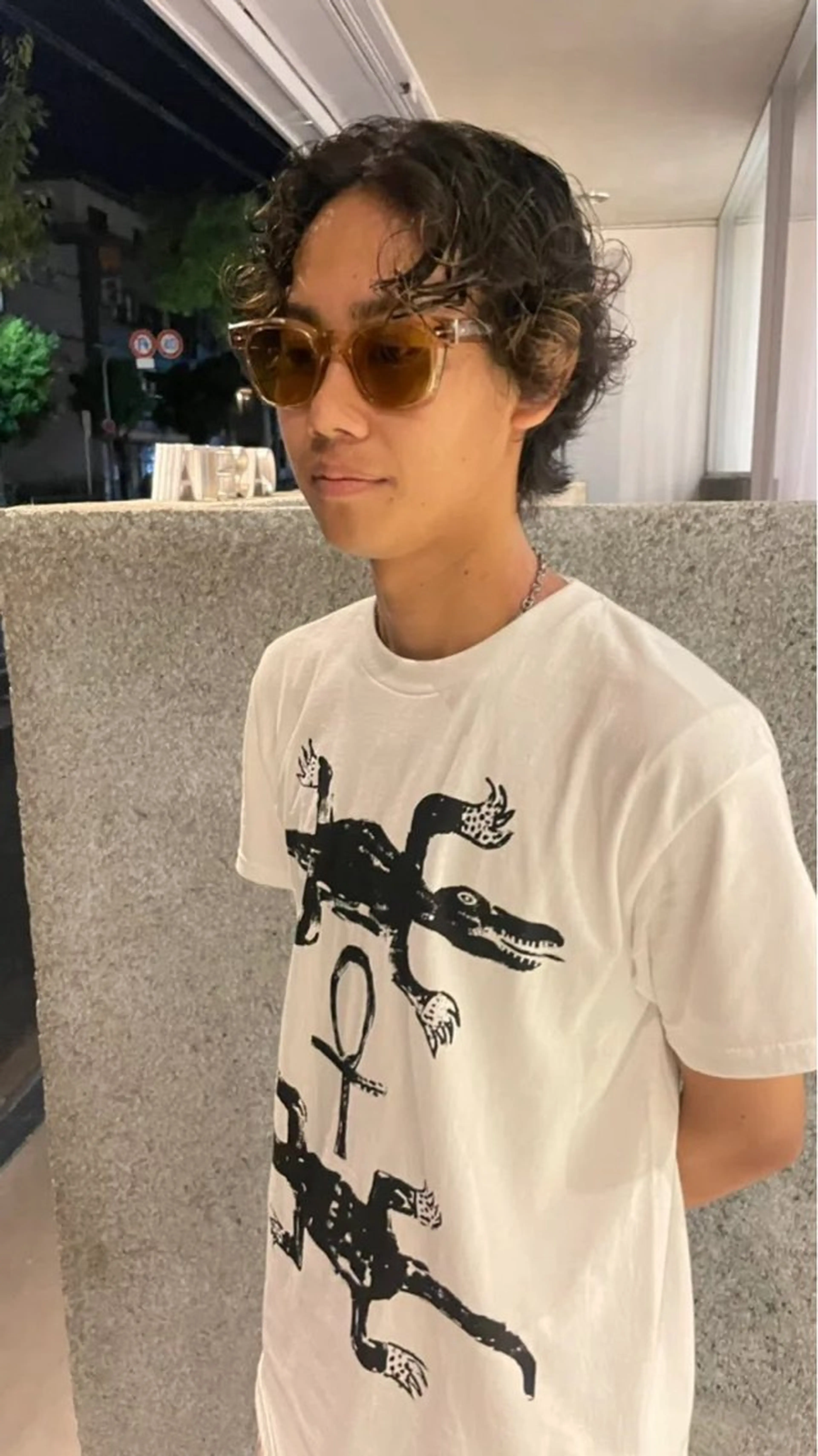 パーマ パーマ/透明感カラー 小松のヘアスタイル