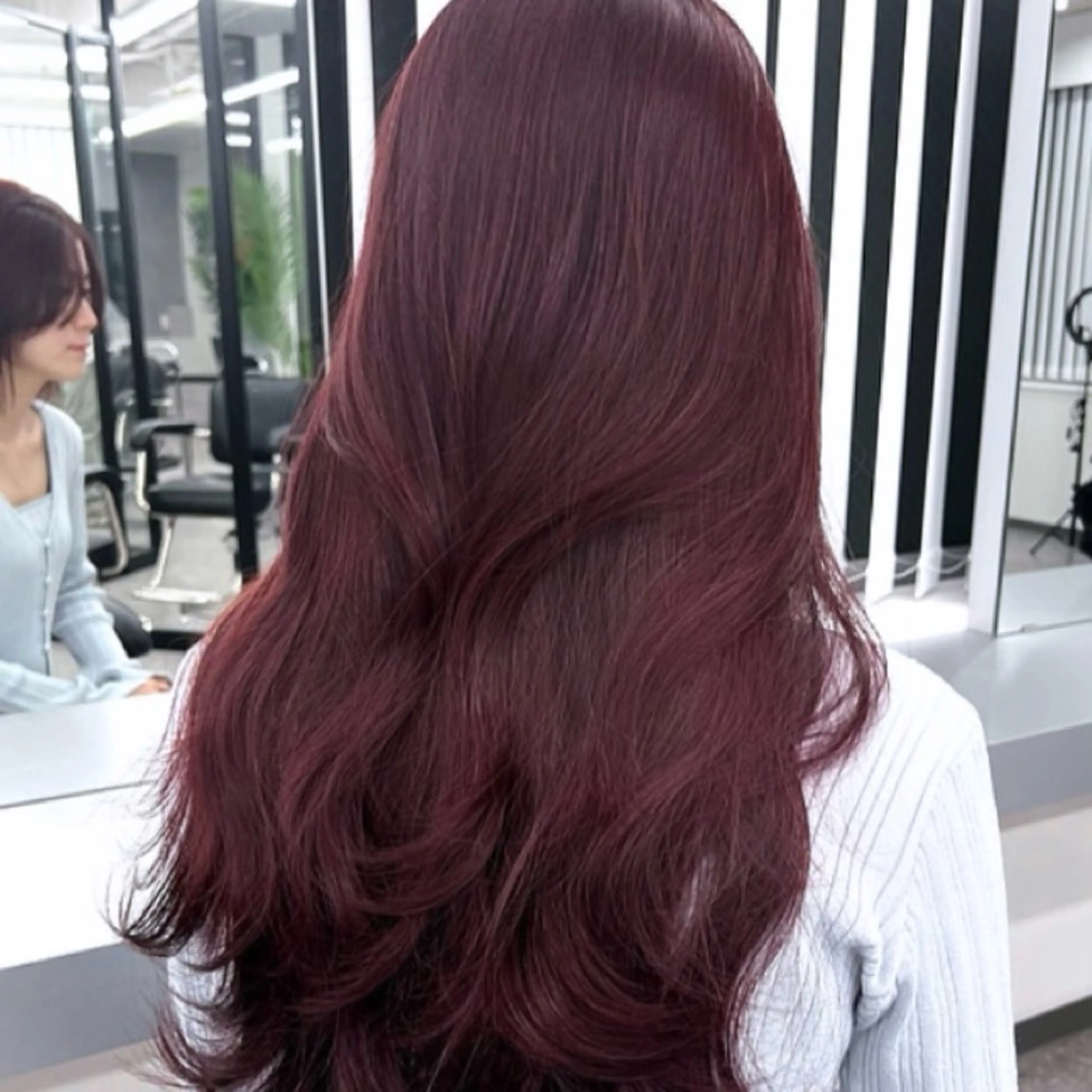 ロング カラー ヘアカラー トリートメント 梅田/韓国ヘア/ エクステ🤖ヒナのヘアスタイル