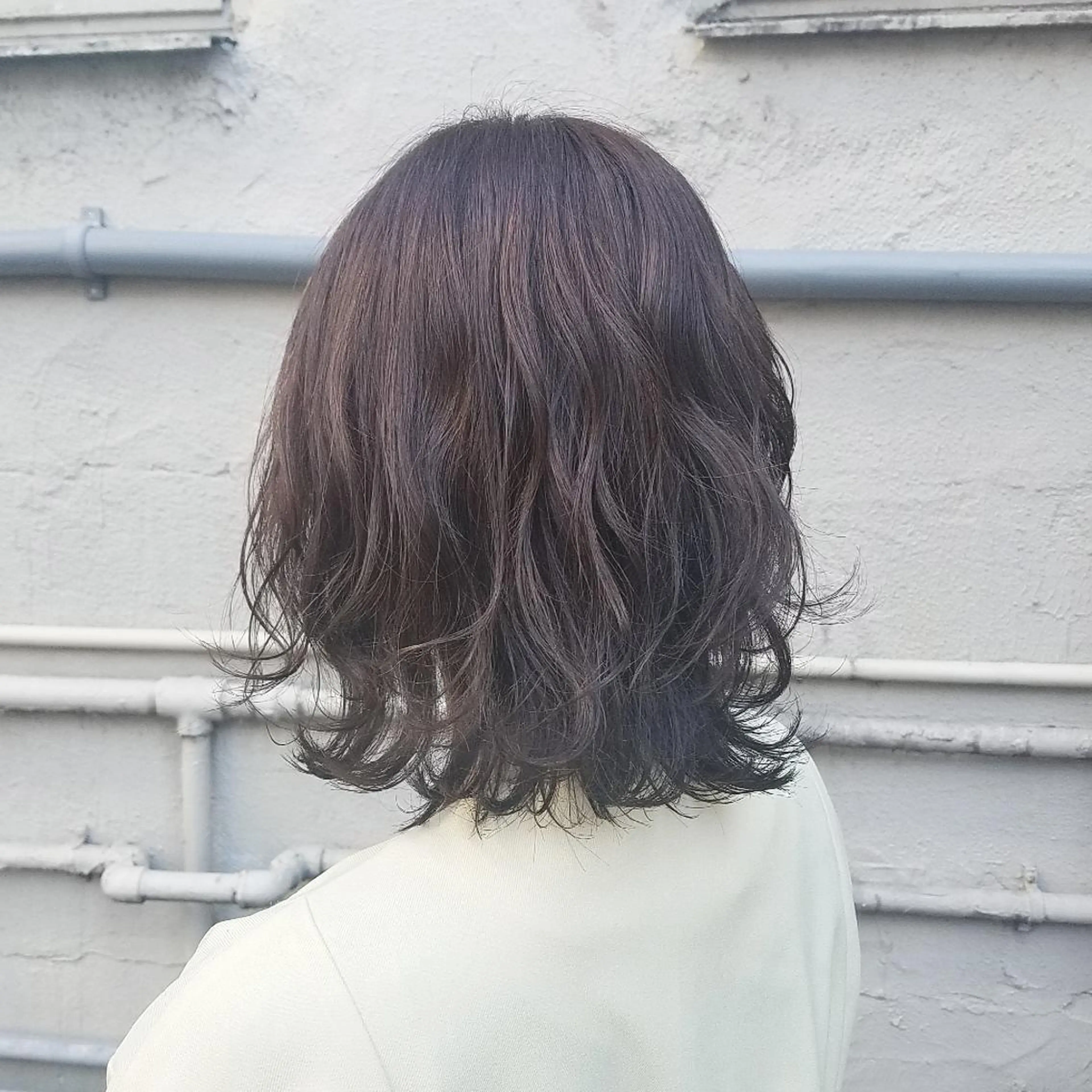 カラー 🙃 透明感カラー/ボブのヘアスタイル