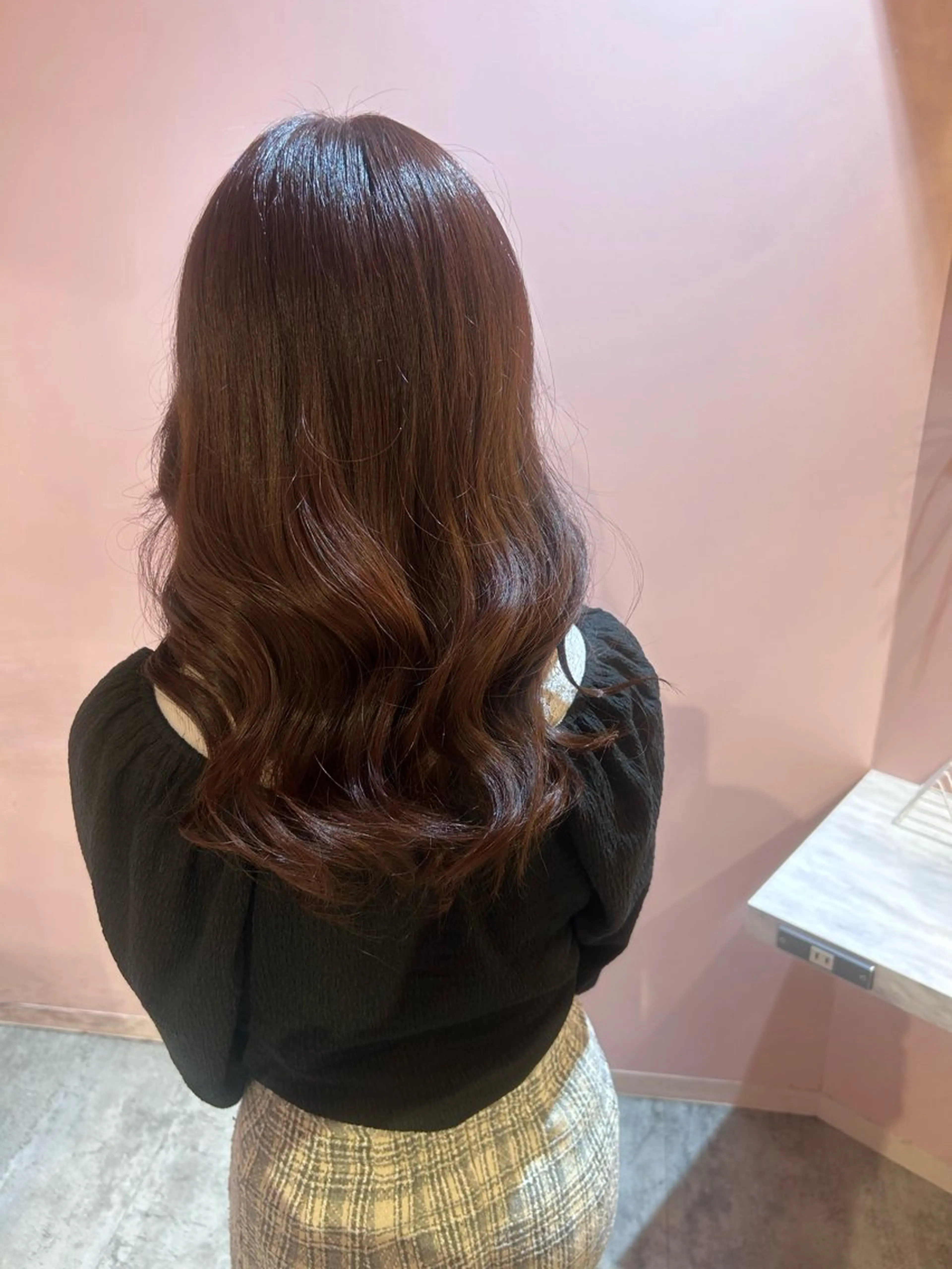 カラー ヘアカラー トリートメント 🤍ふんわりアイドル カラー🎀Rio🪽のヘアスタイル