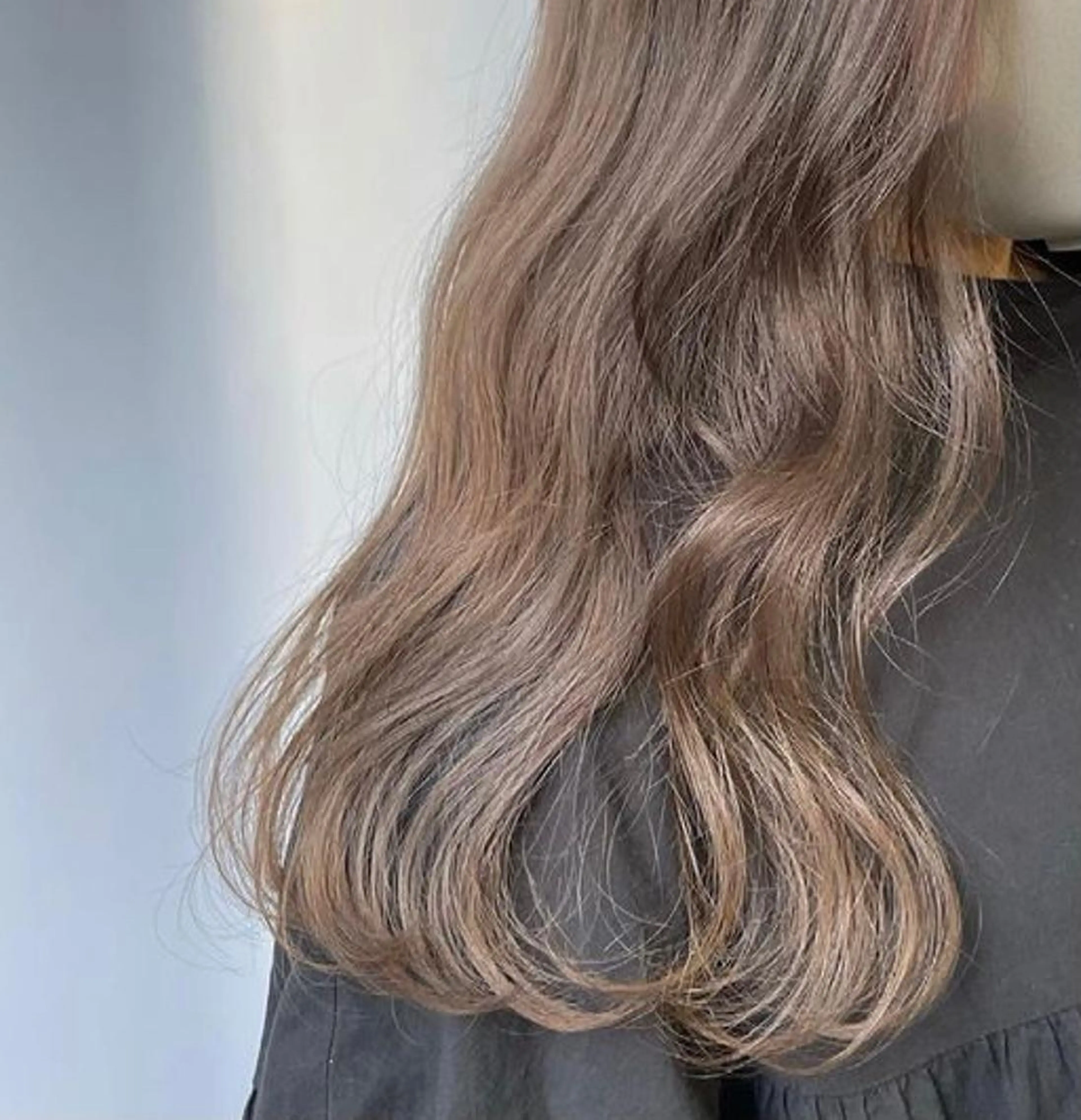 ロング カラー ベージュカラー ヘアセット🎀パーマ Tsubasaのヘアスタイル