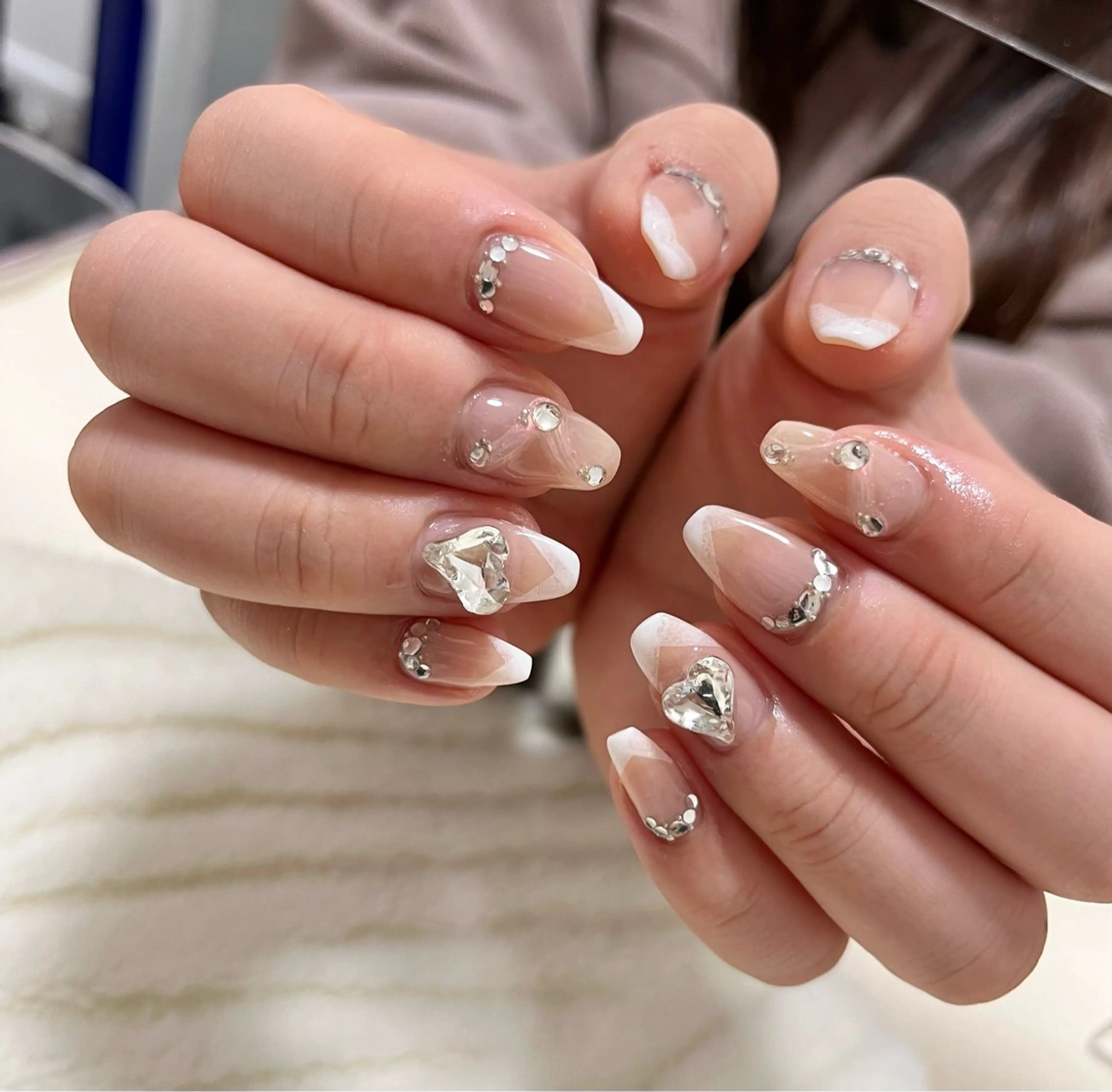 ネイル フレンチネイル わたなべ さやかのネイルデザイン