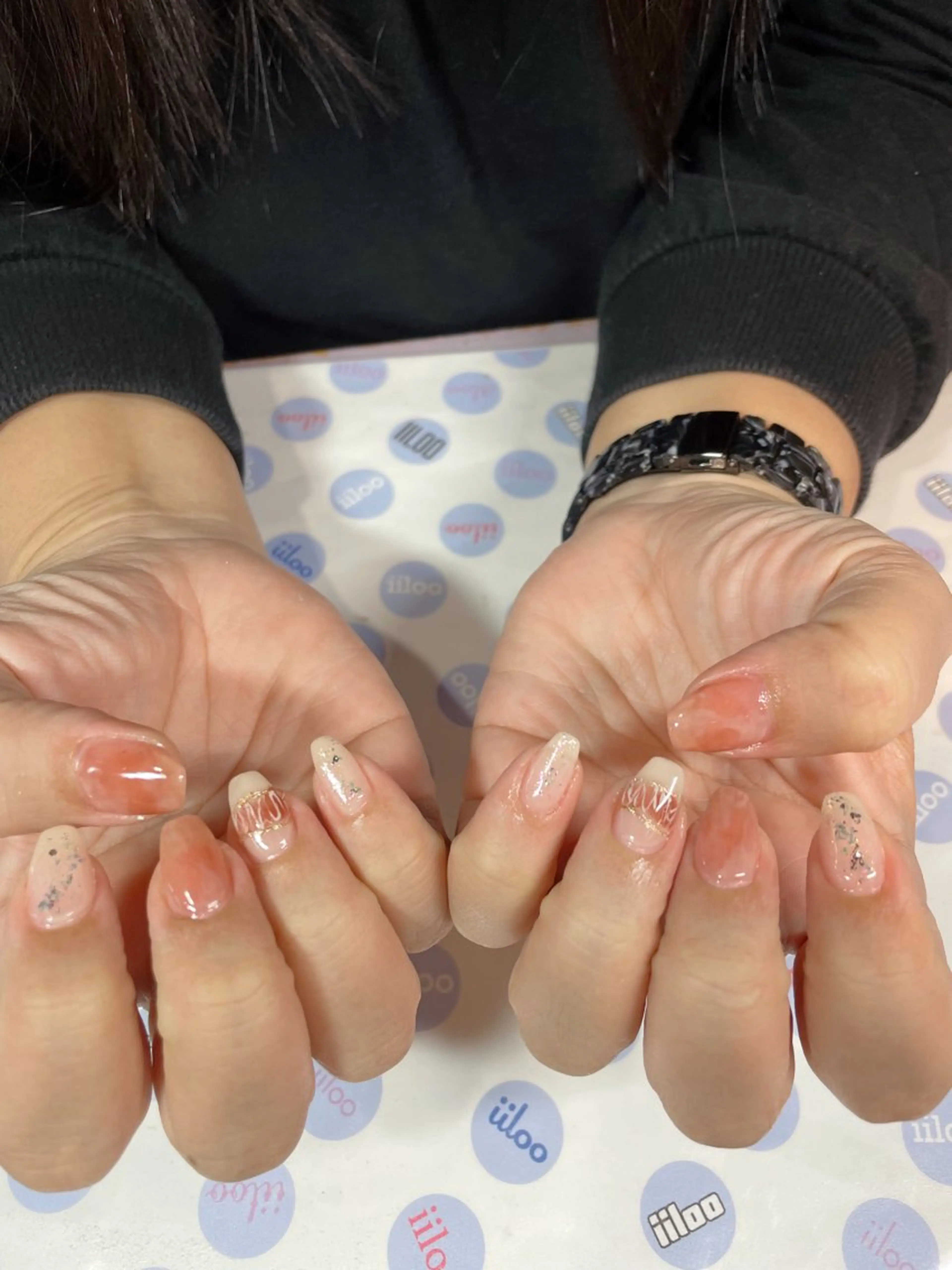 ネイル iiloo aromaworksのネイルデザイン