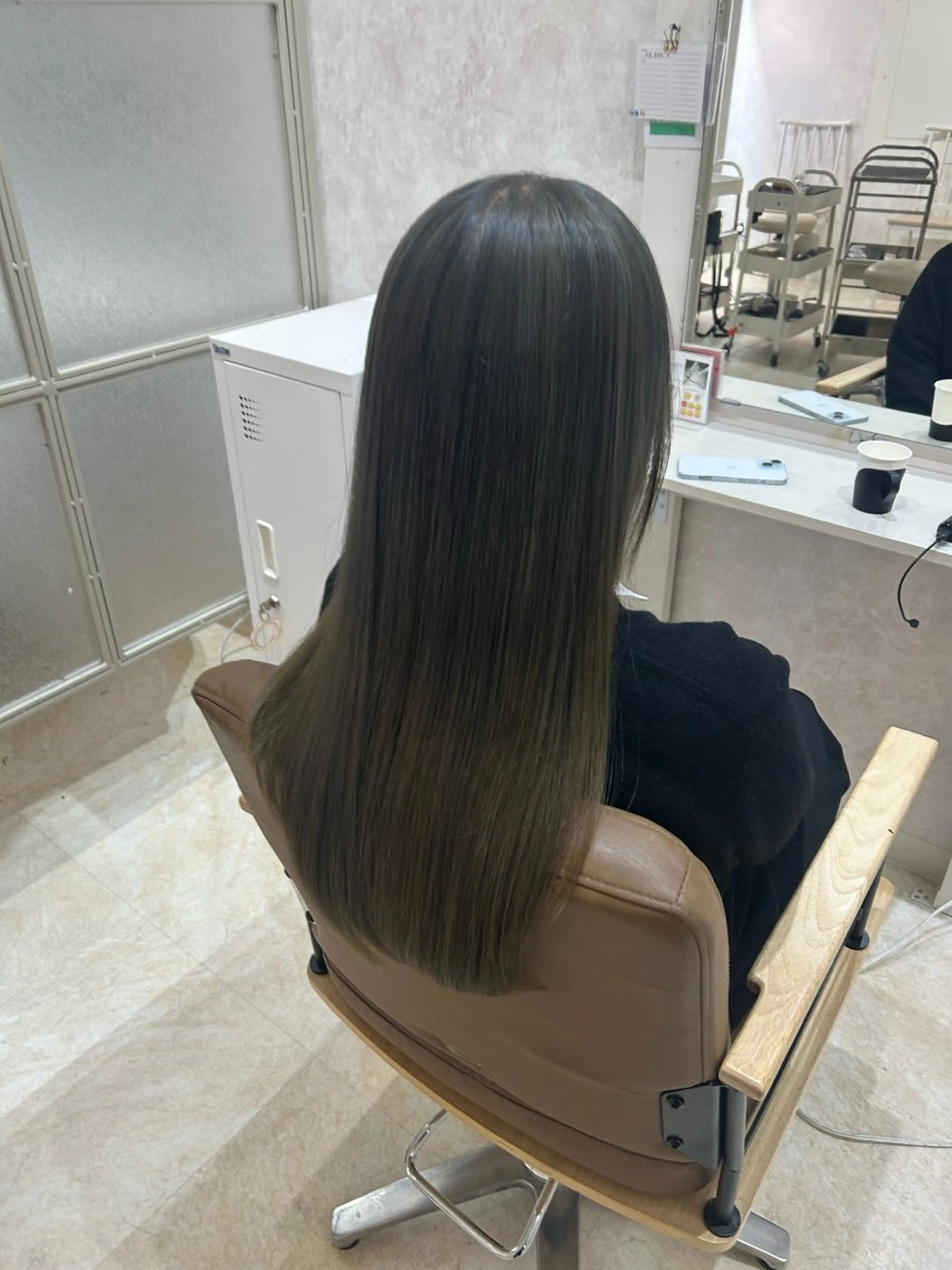 ミディアム カラー ヘアカラー トリートメント ヘアセット 💙まこと💙艶 カラー(Rico)のヘアスタイル