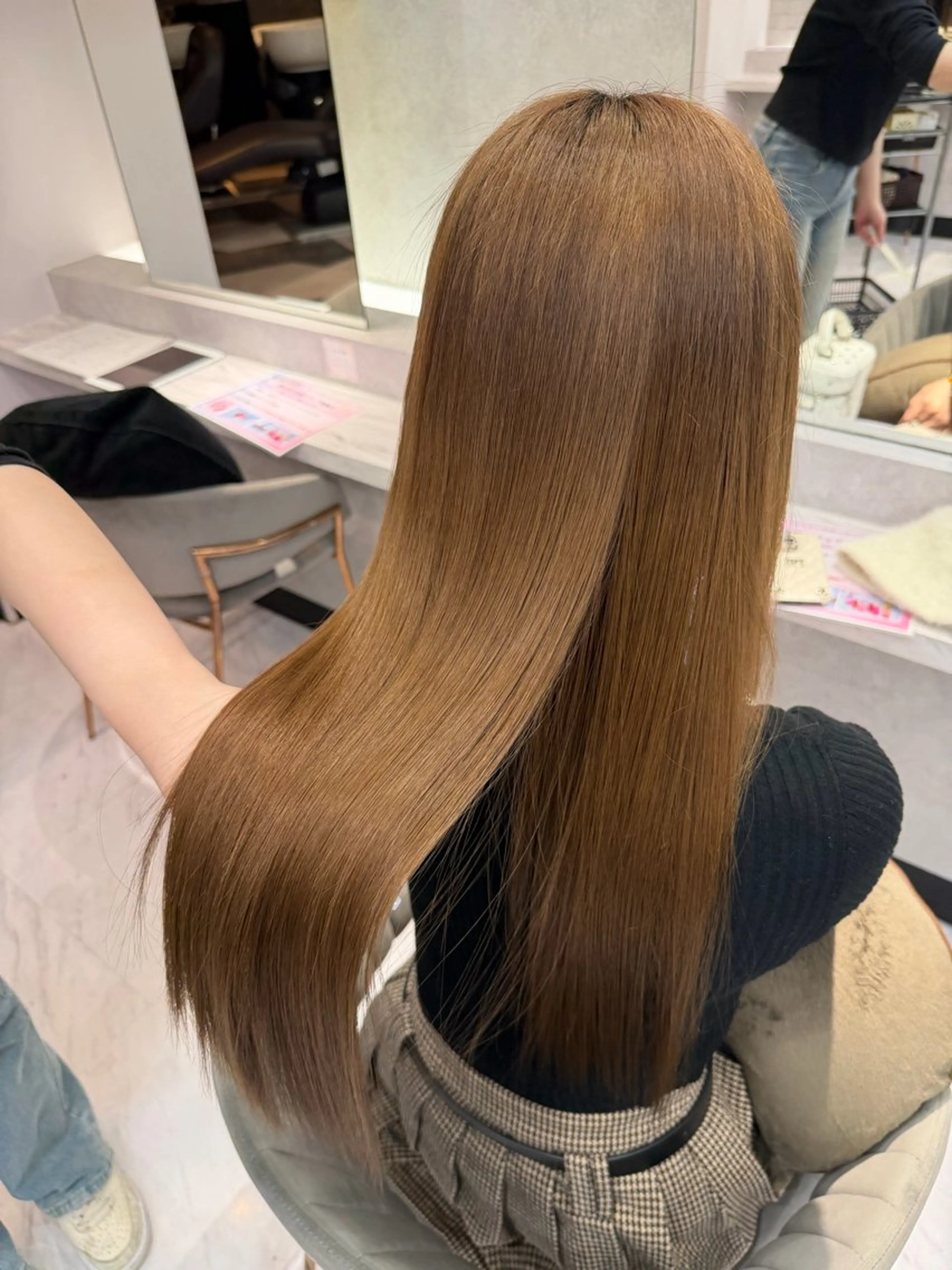 ロング トリートメント 立花 怜礼のヘアスタイル