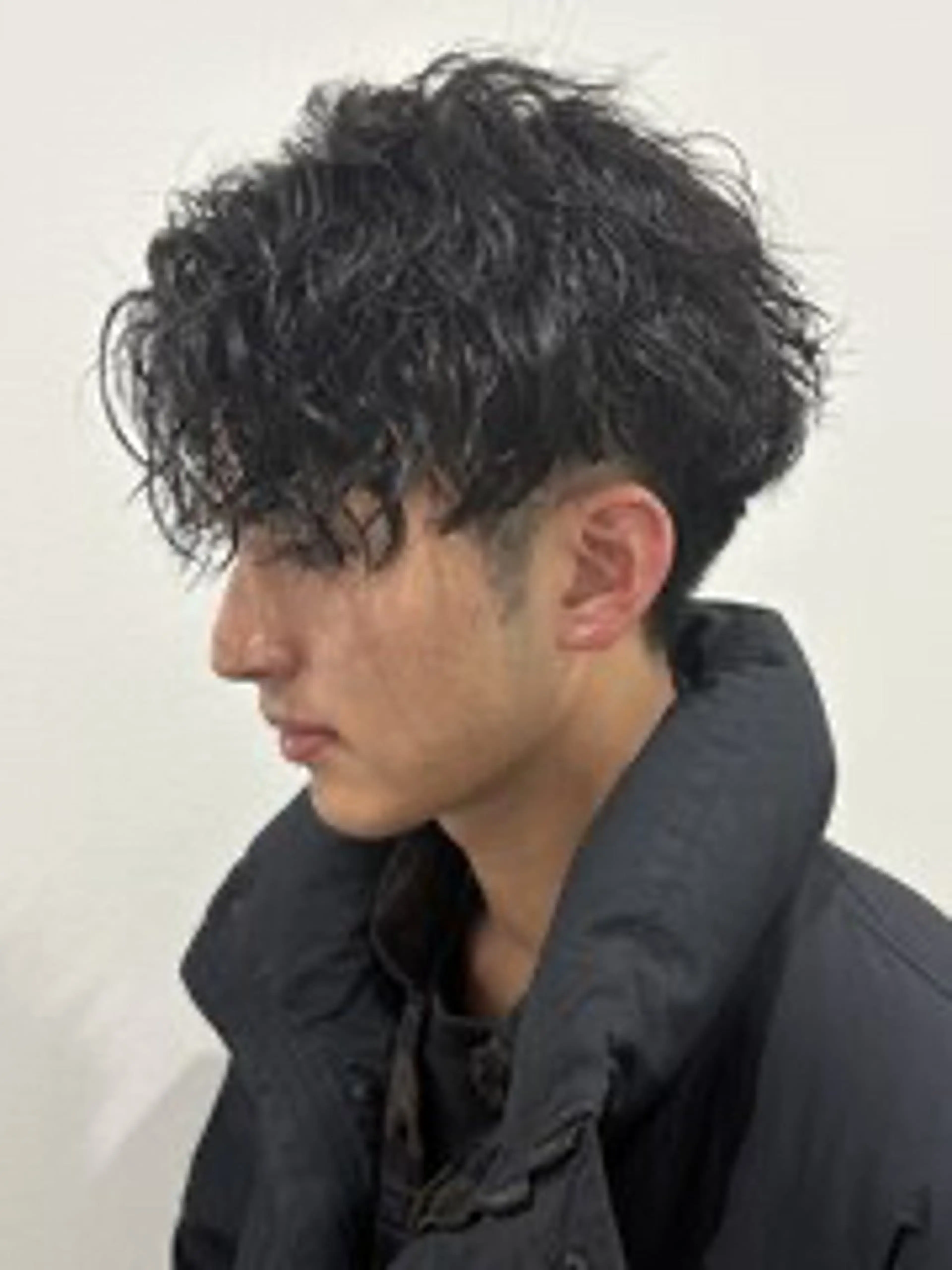 パーマ メンズ マッシュ メンズパーマ 波巻きパーマ スパイラルパーマ カット パーマ 内山 翔太のヘアスタイル