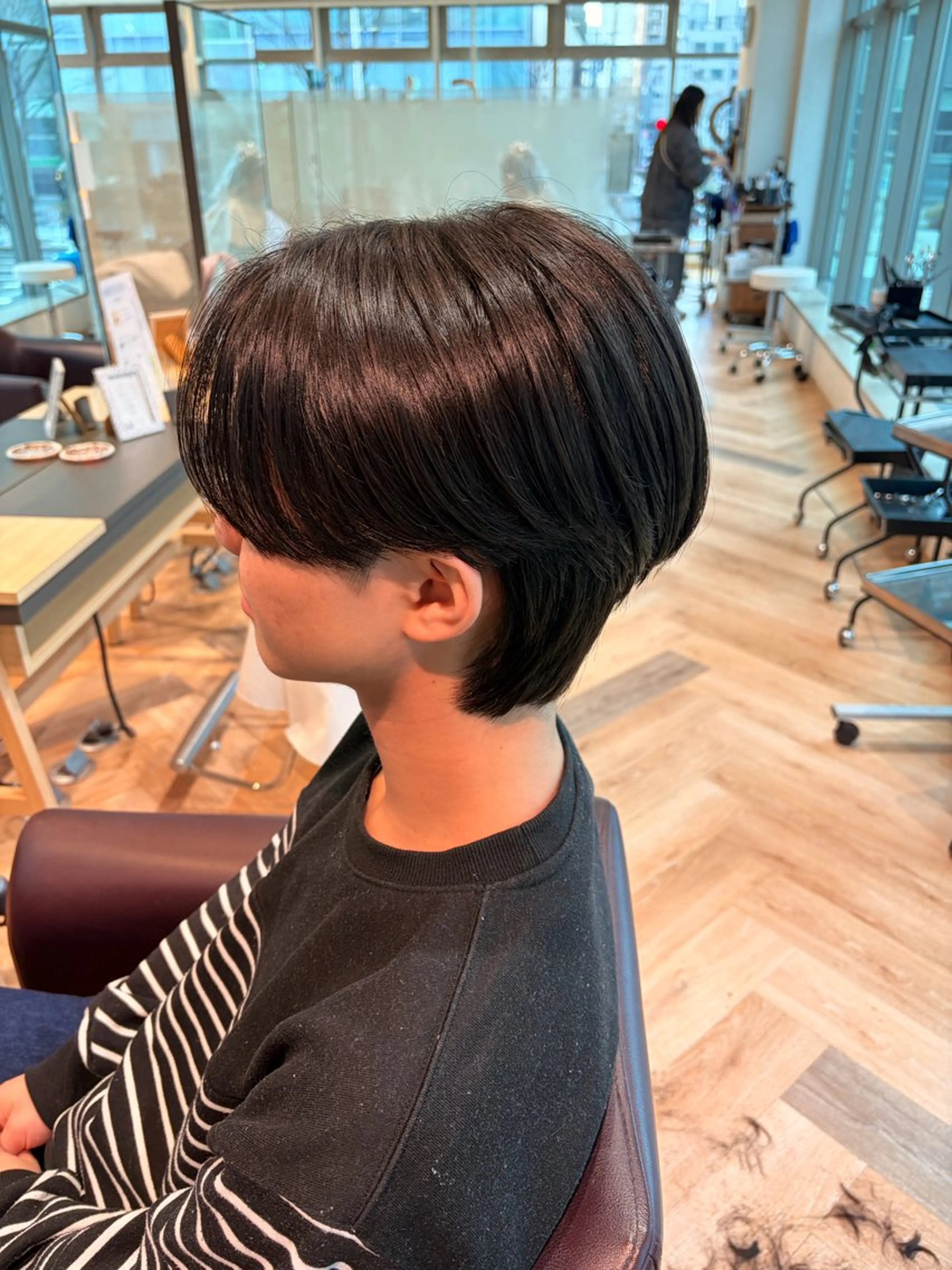 メンズ センターパート カット Yamada Ami🪐のヘアスタイル