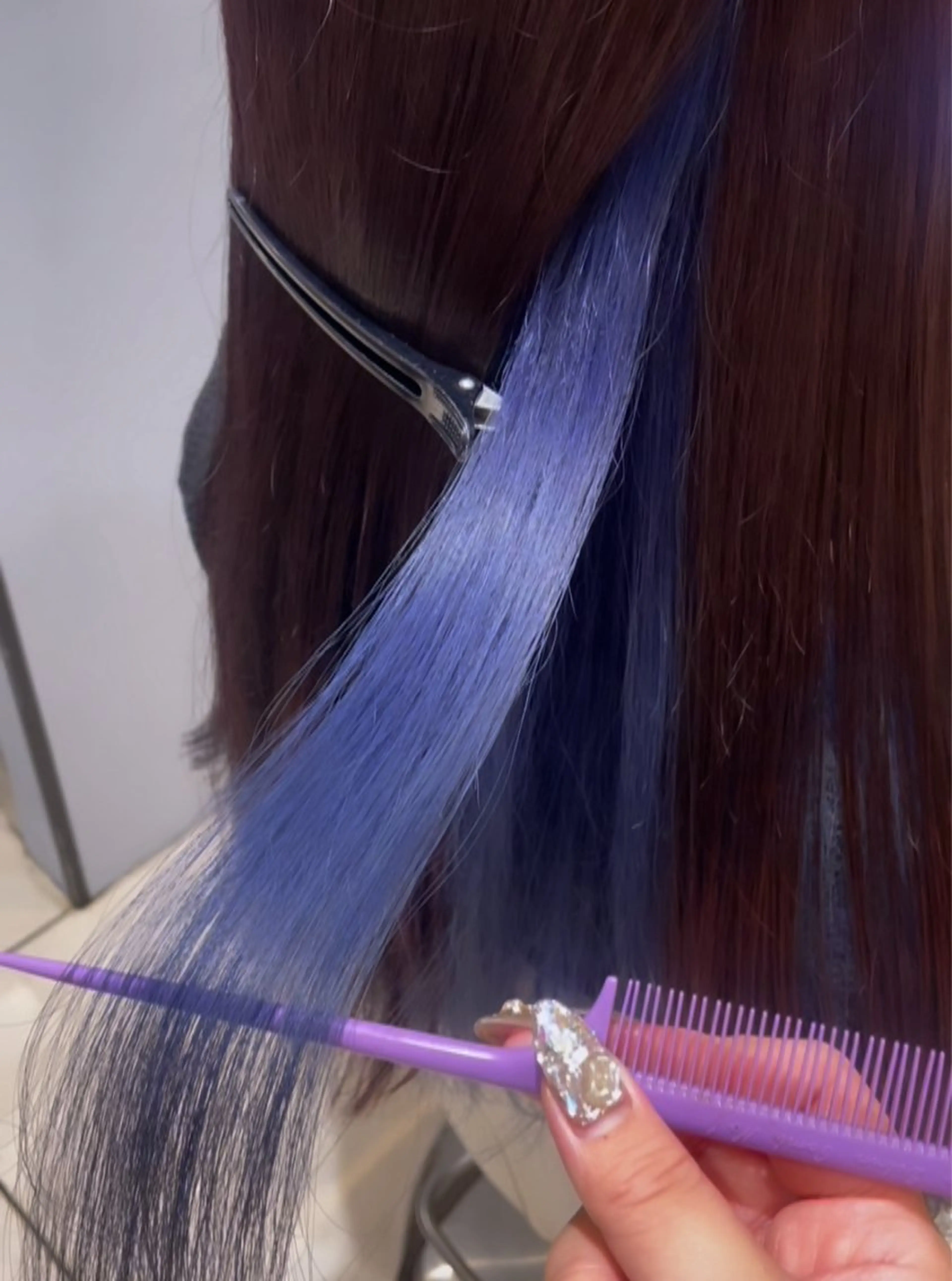 ロング カラー ヘアカラー トリートメント 💞暖色カラー 💞risaのヘアスタイル