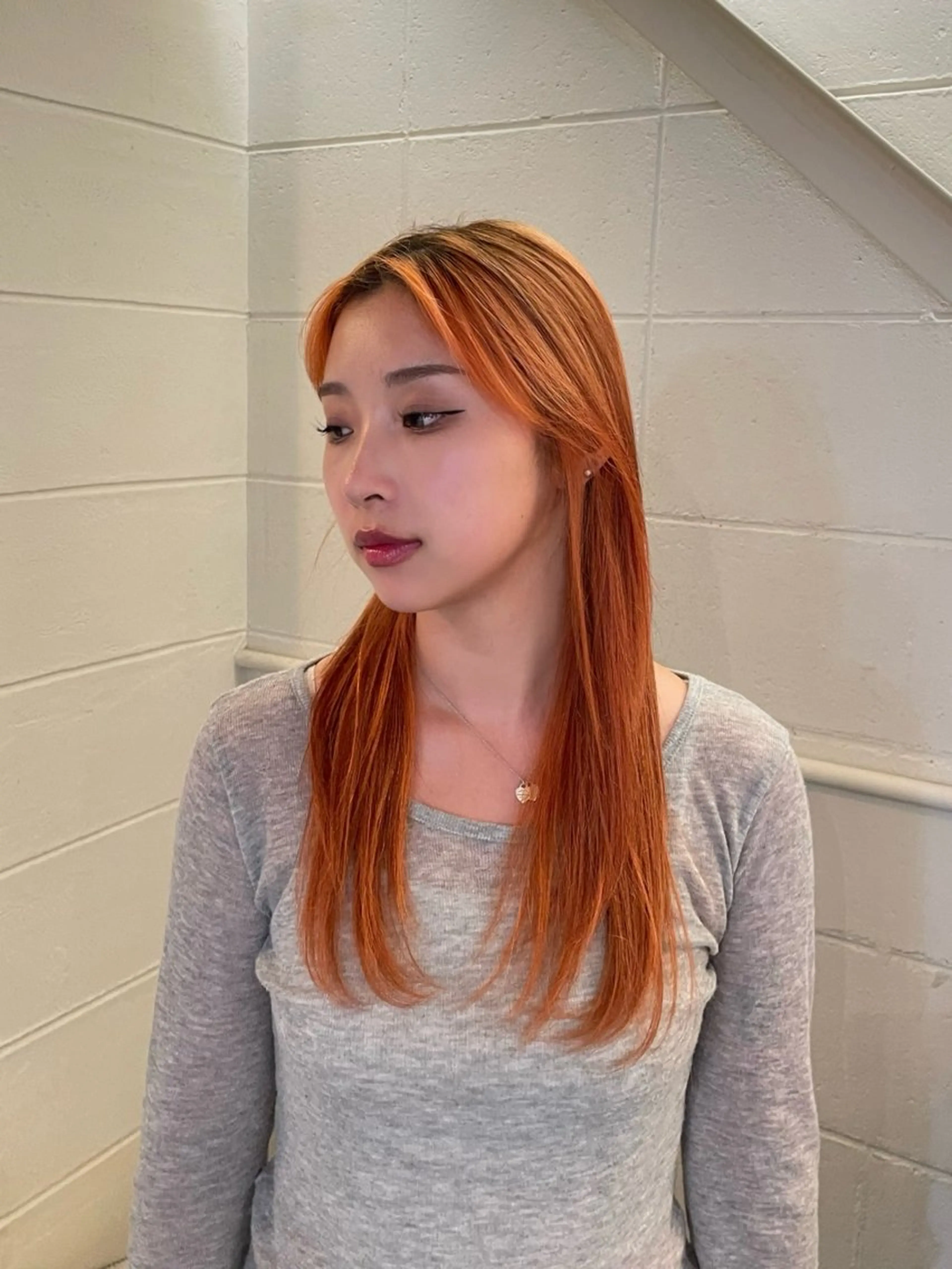 ブリーチ+カラー+トリートメント🥣の写真