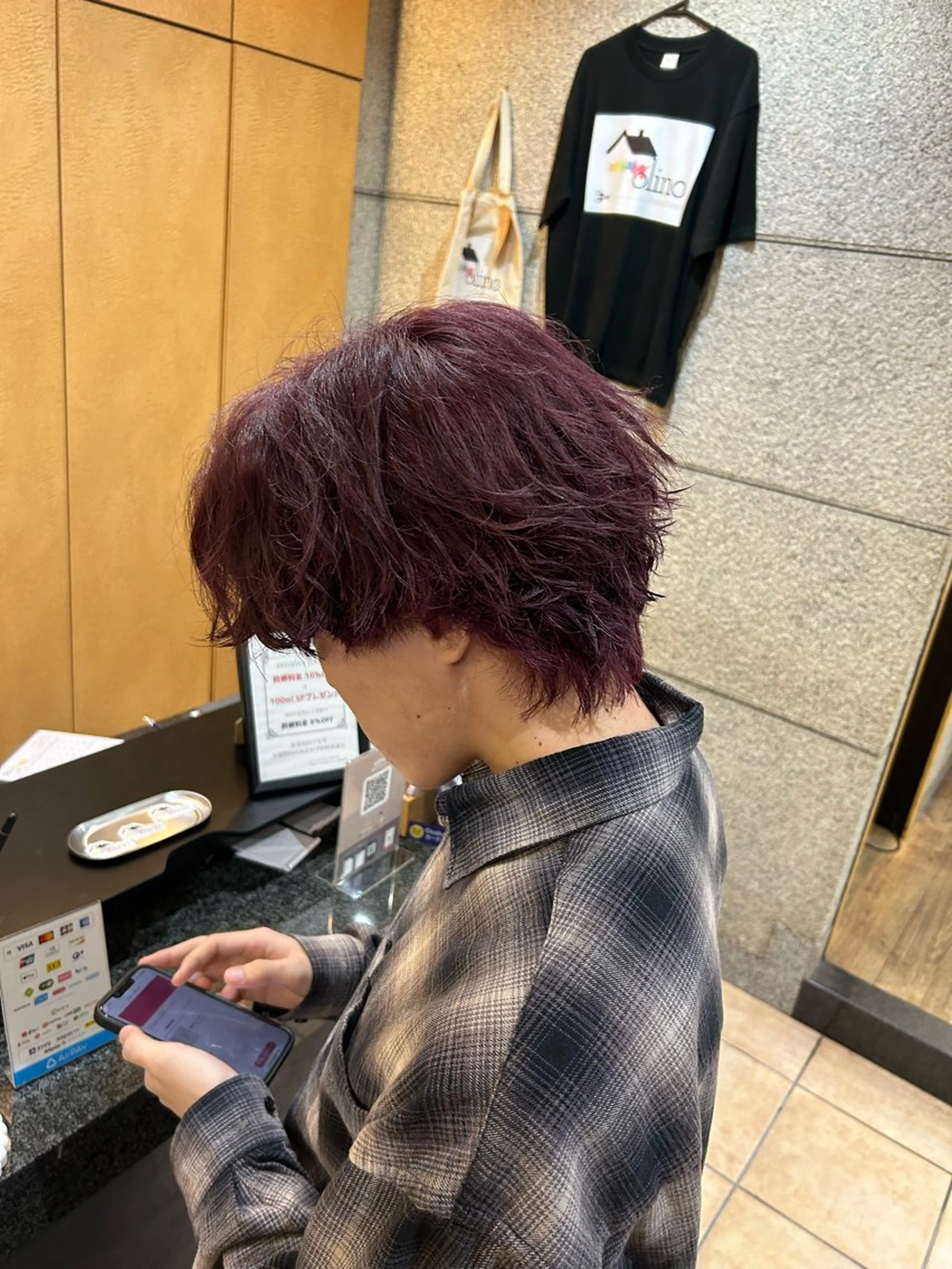 ショート ヘアカラー 西田辺/ タカスナオヤのヘアスタイル