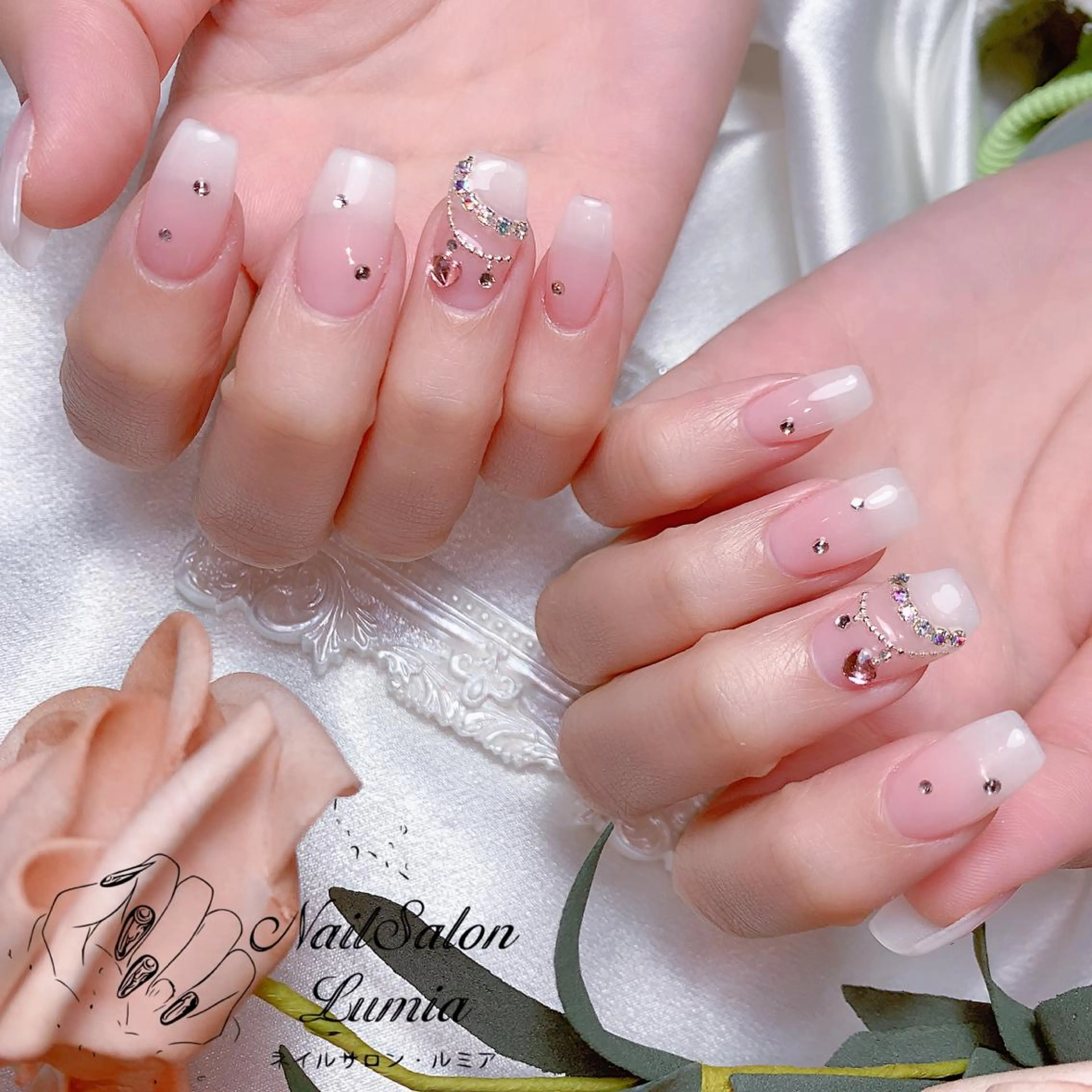 ネイル ハンドネイル ネイルサロン ルミア Lumia 店長のネイルデザイン