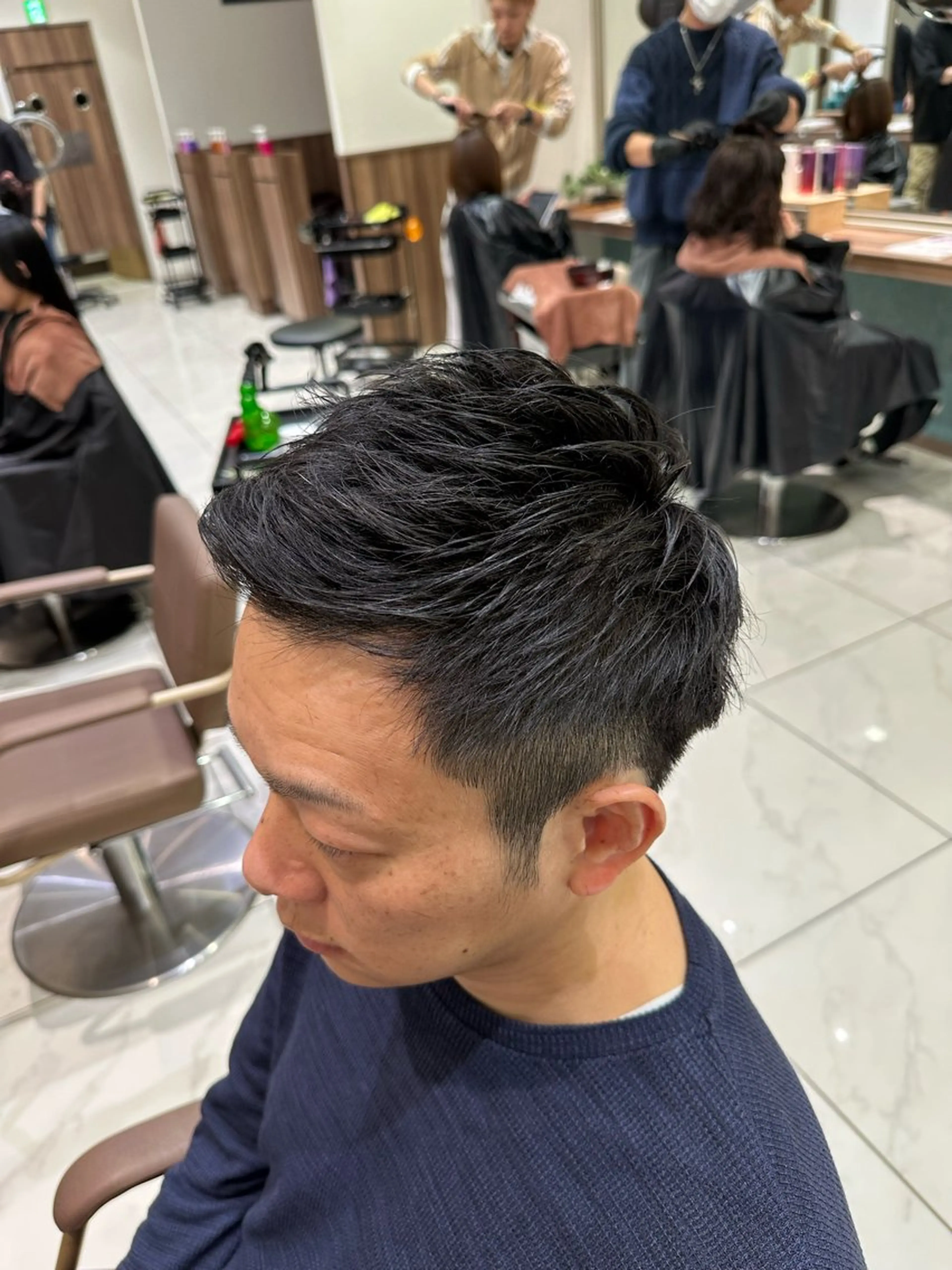 メンズ アップバング モヒカン カット メンズカット/カラー 💠進藤龍之介のヘアスタイル