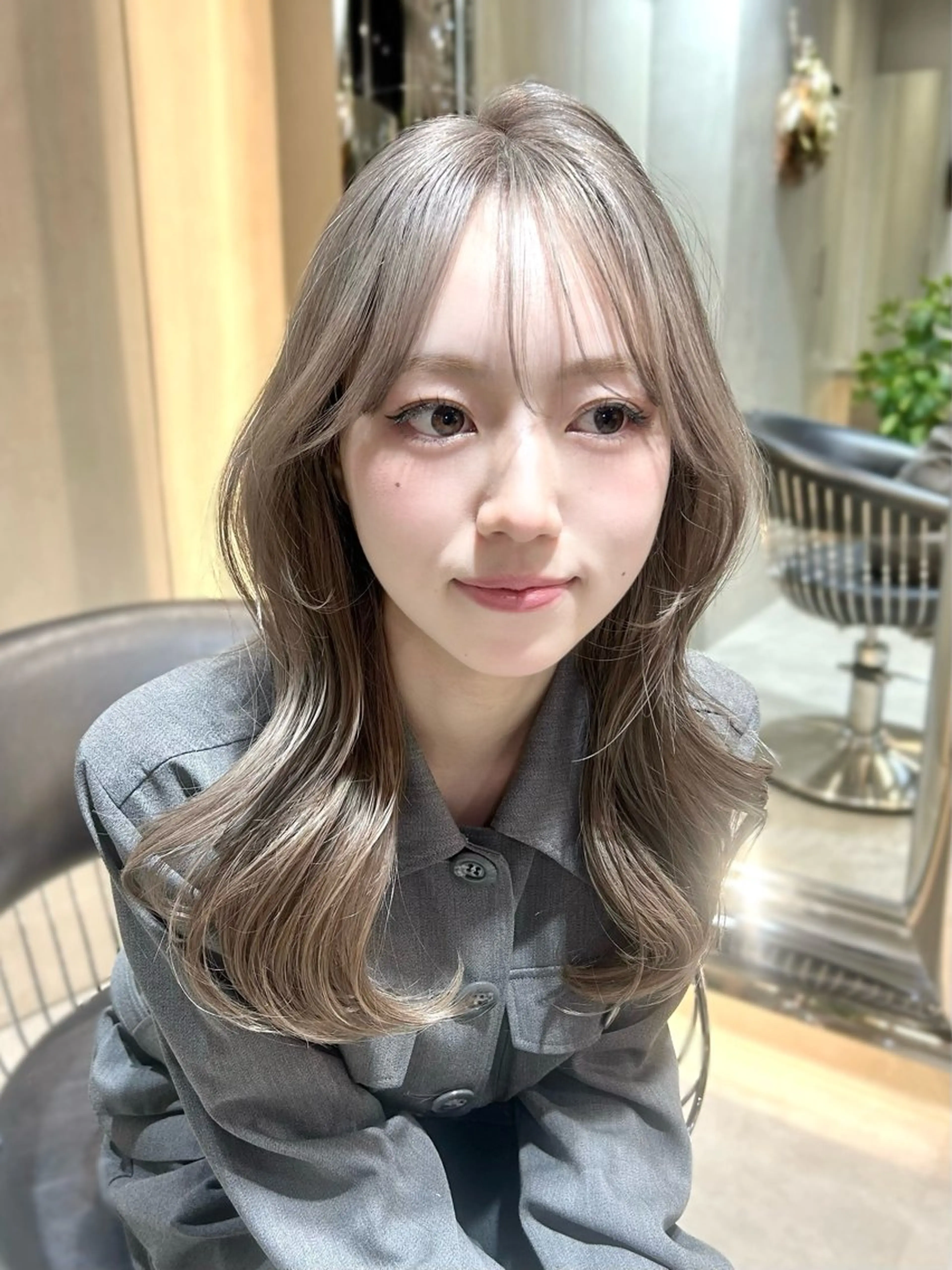 ロング カラー ヘアアレンジ 巻きラク♡レイヤー 🦢こころのヘアスタイル