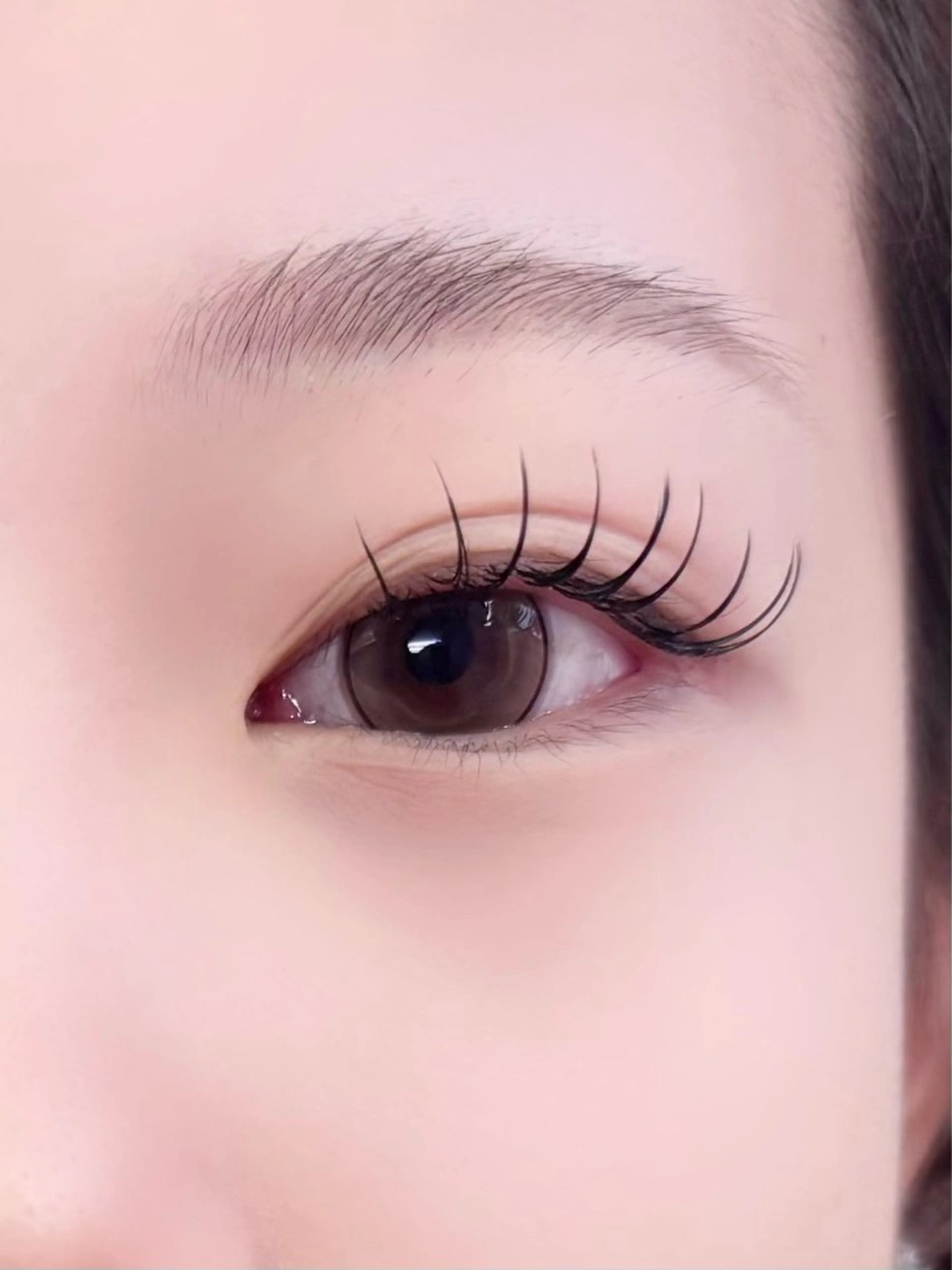 マツエク・マツパ eye＋nano所属・韓国風束感まつ毛🩵 Nozomiの眉毛・アイブロウイメージ