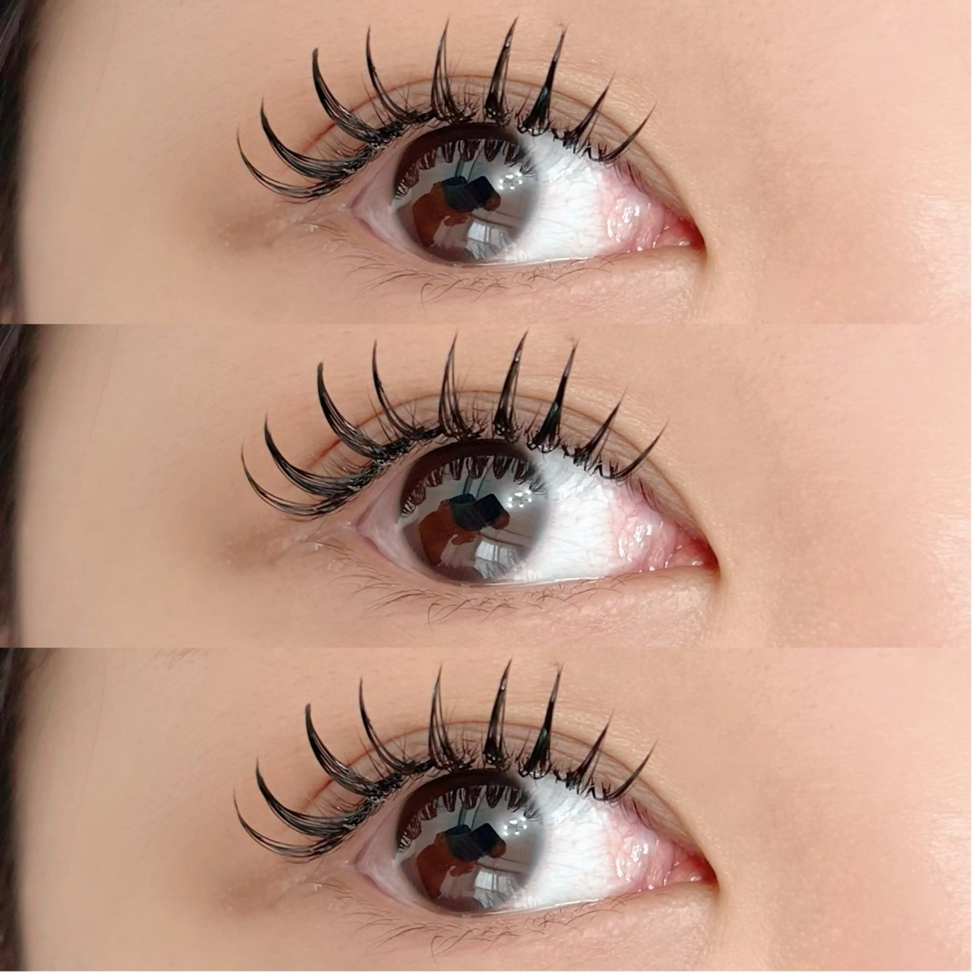 マツエク・マツパ マツエク 【那覇/束感まつ毛 /LED】ｷｬﾒﾙのマツエク・マツパデザイン