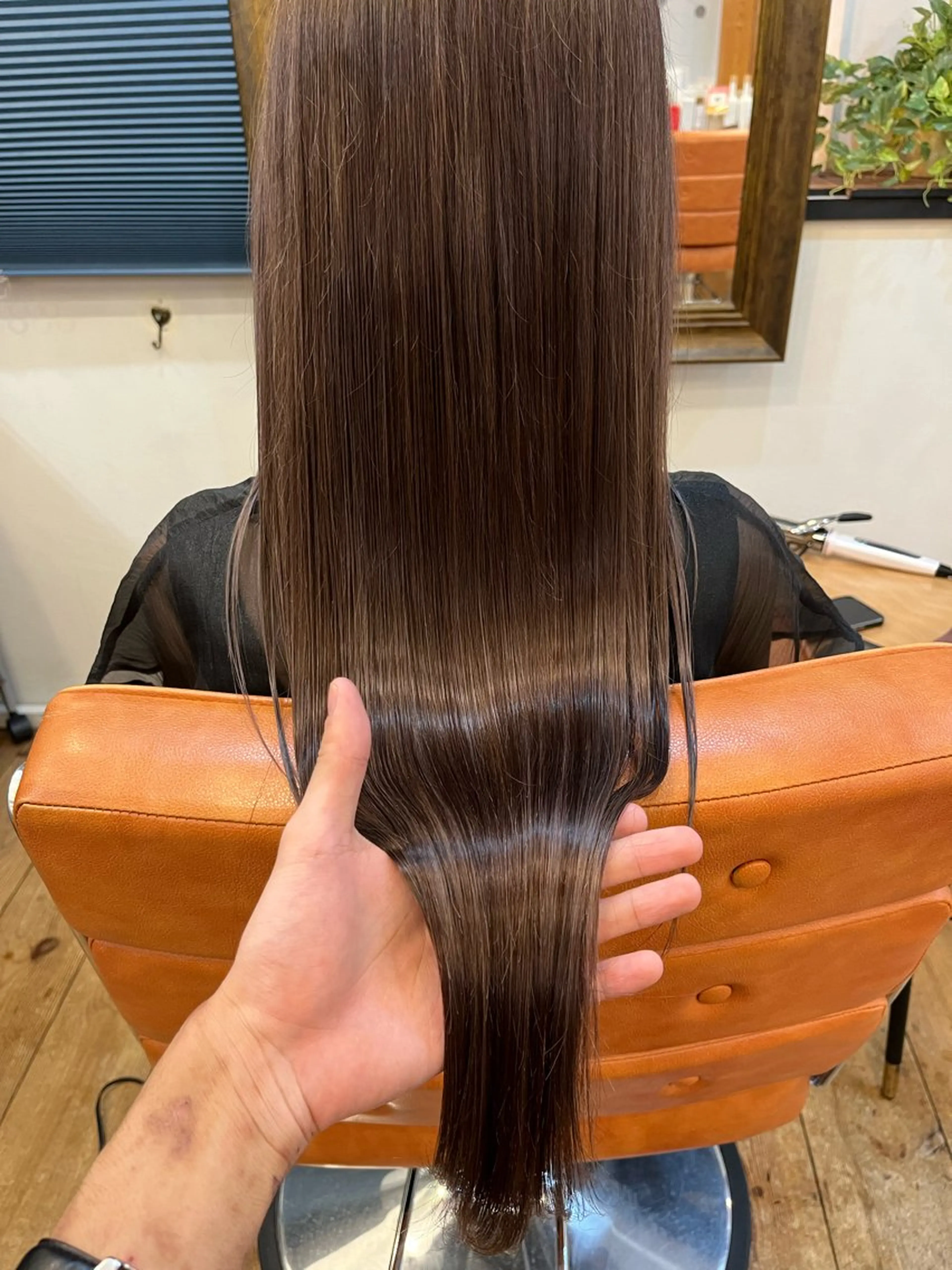 ロング ⚪️髪質改善 縮毛 店長 コウ⚪️のヘアスタイル