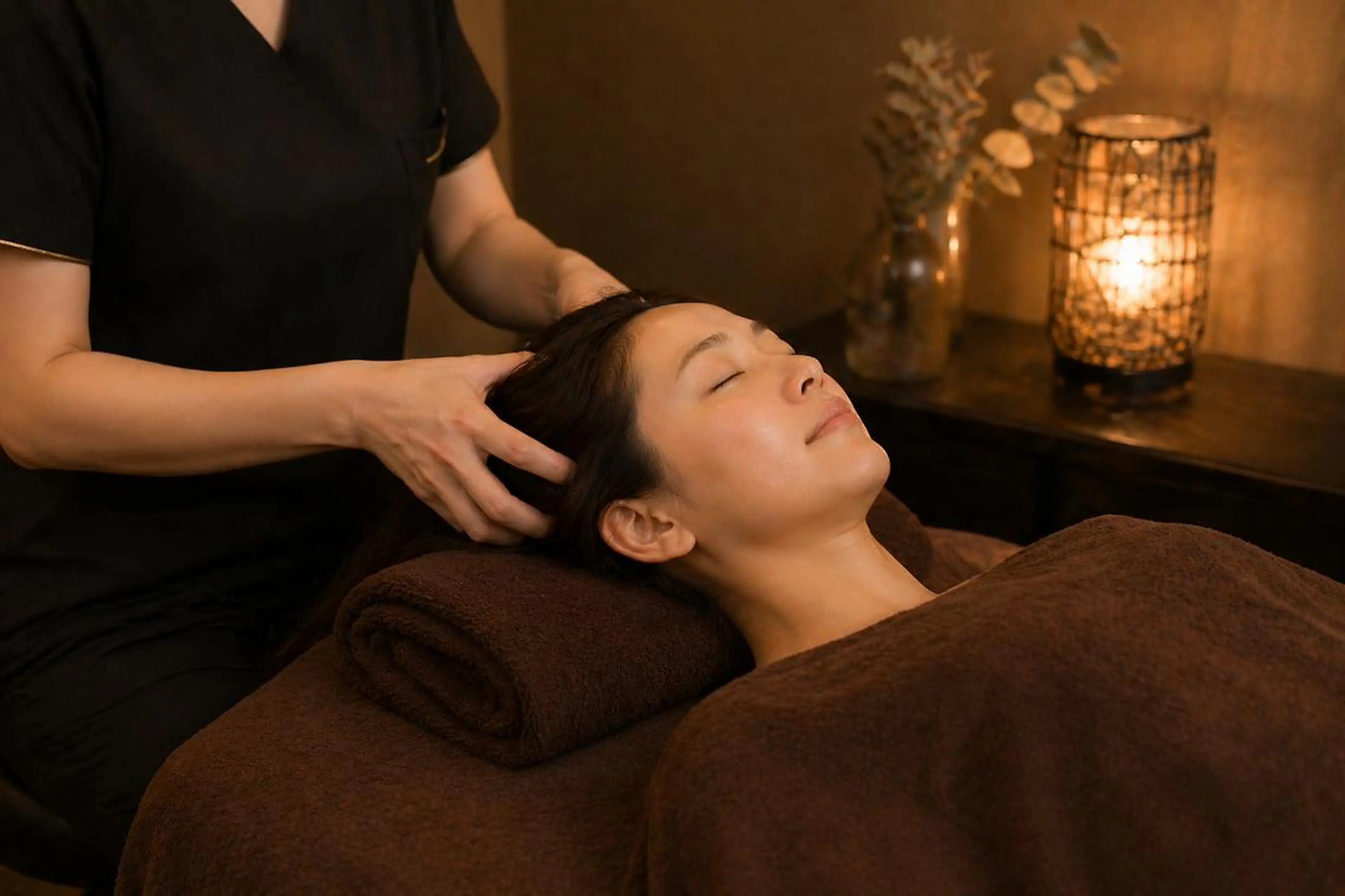 【4/25~5/6限定🍓】《寝落ちドライヘッドスパ》30分[岡山市北区柳町・中央町]の写真