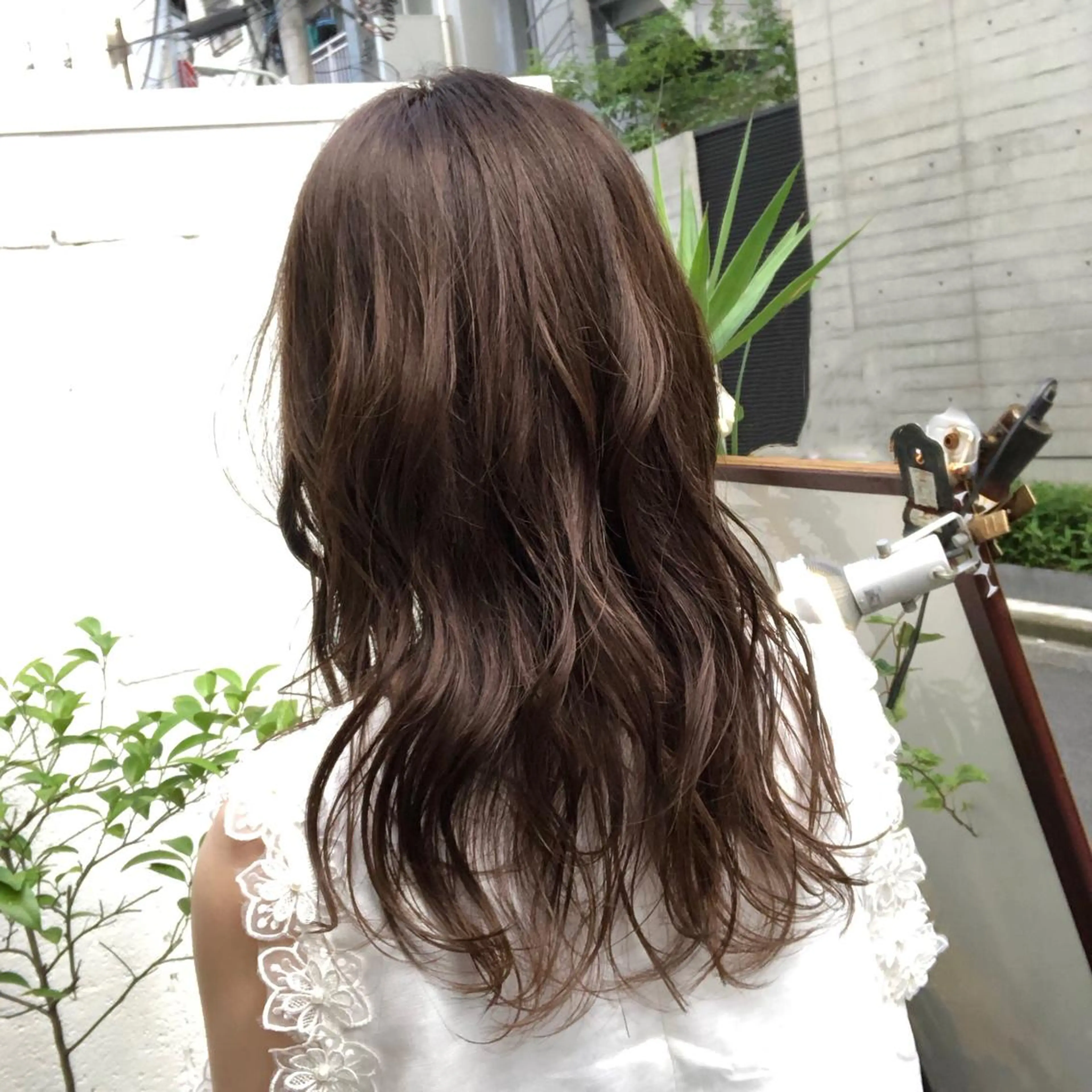 ロング カラー アッシュ ベージュカラー ツヤ美髪💐 髪質改善/高山愛来のヘアスタイル