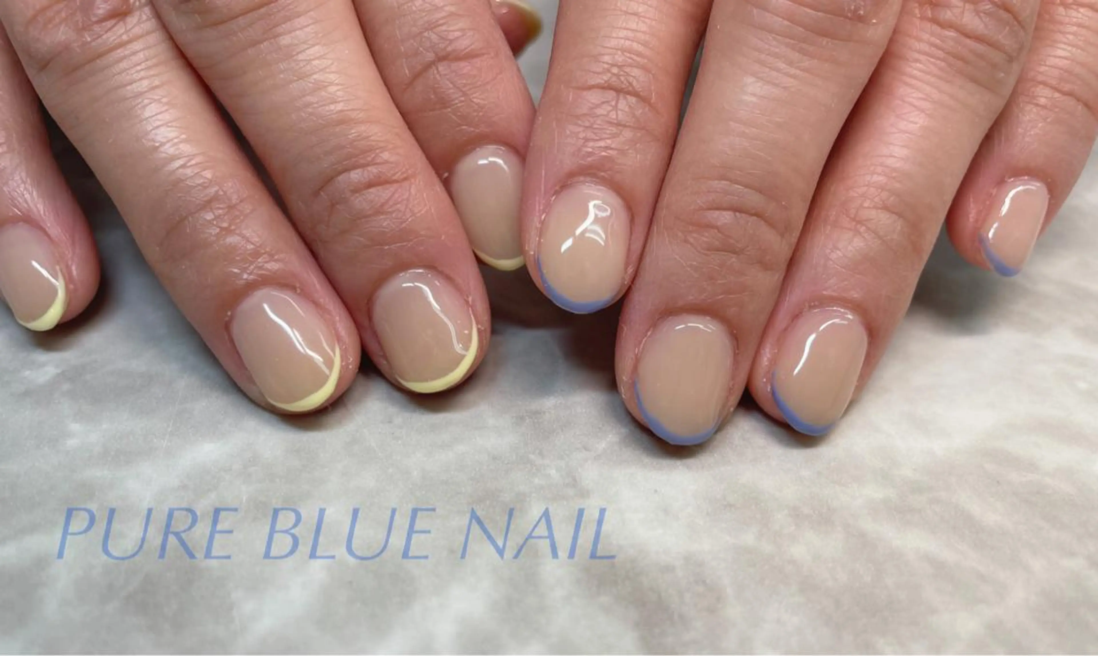 ネイル PURE BLUE NAILのネイルデザイン
