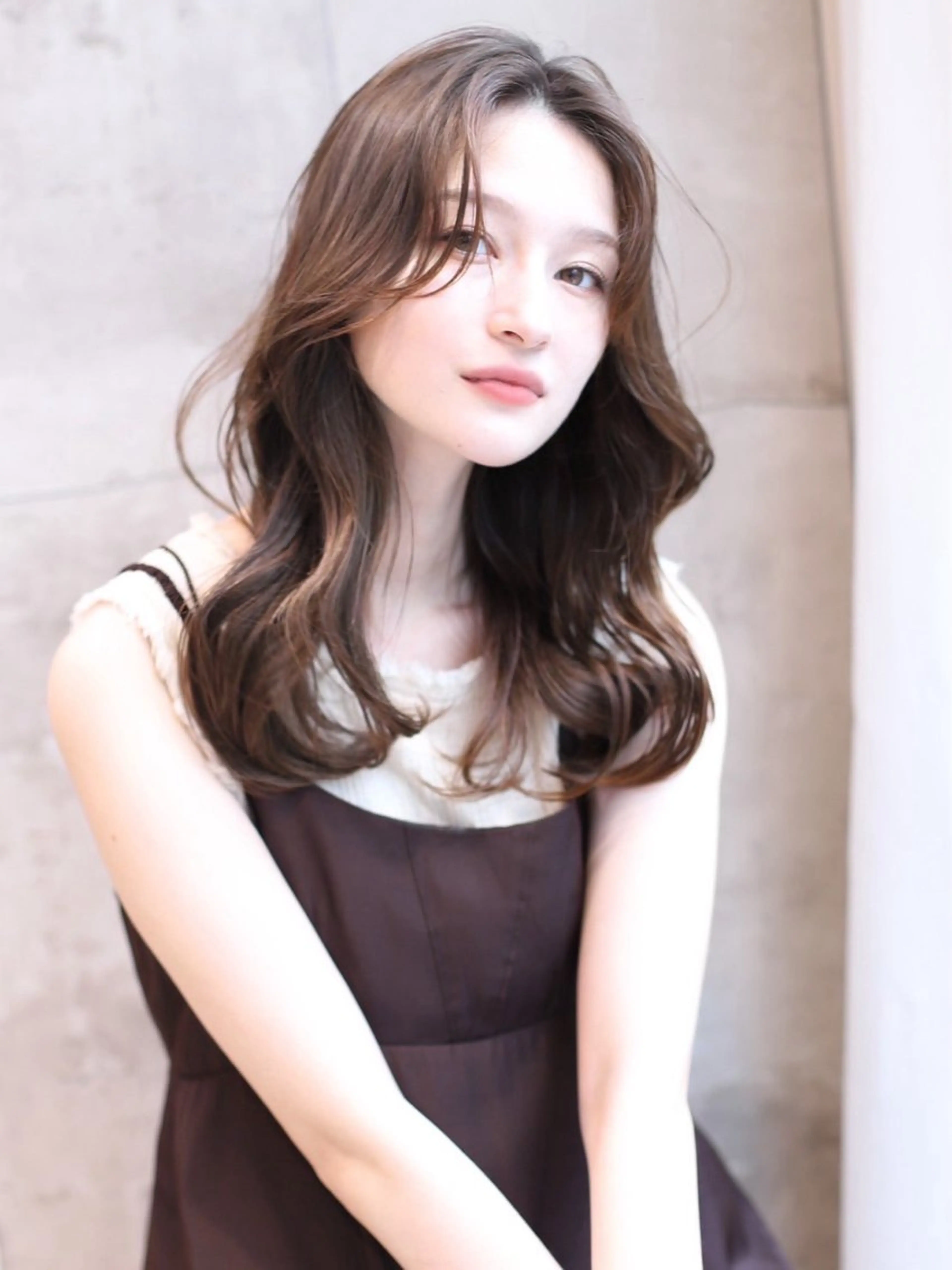 ロング 雨宮 美月のヘアスタイル