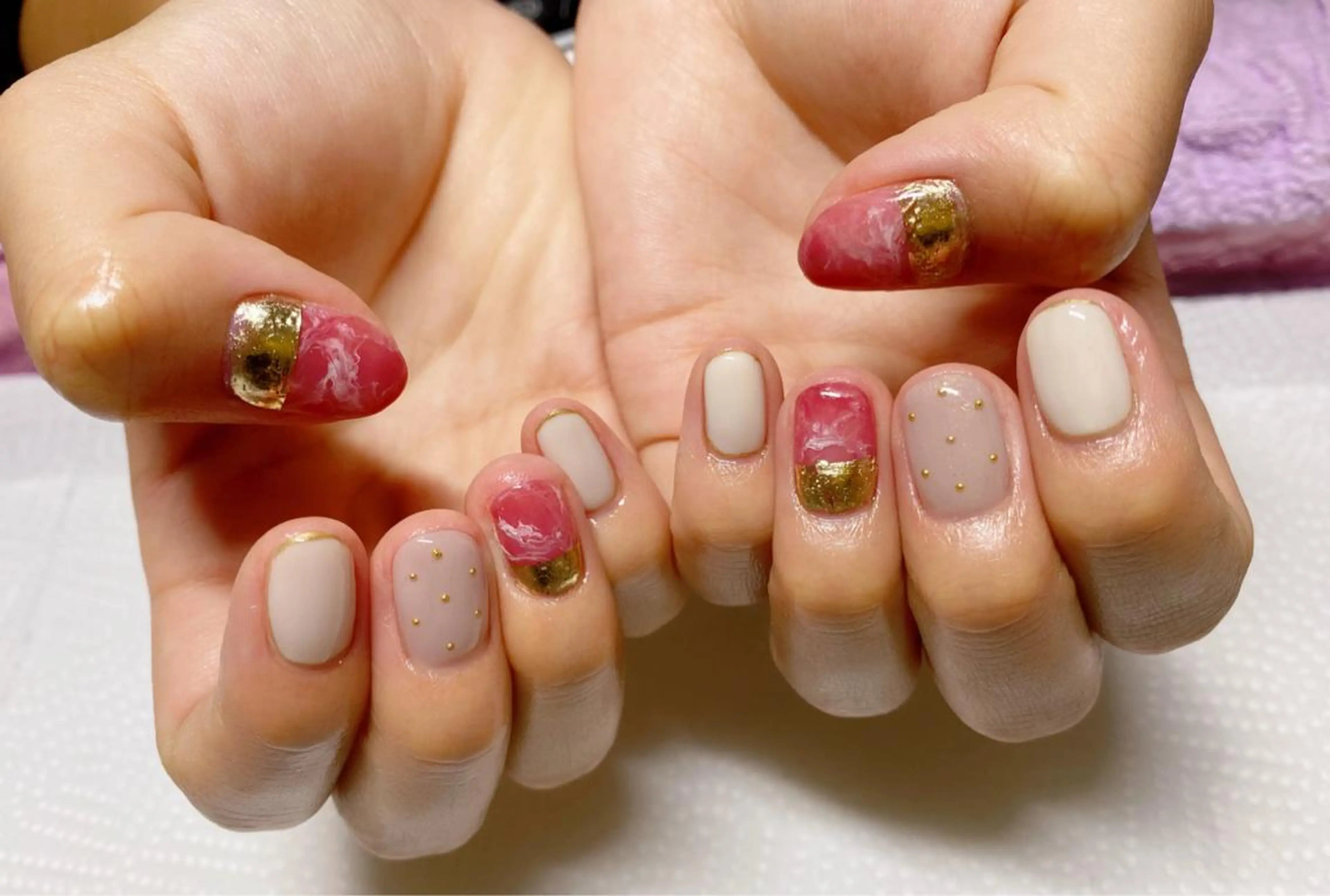 ネイル ニュアンスネイル ハンドネイル ハンドケア u sのネイルデザイン