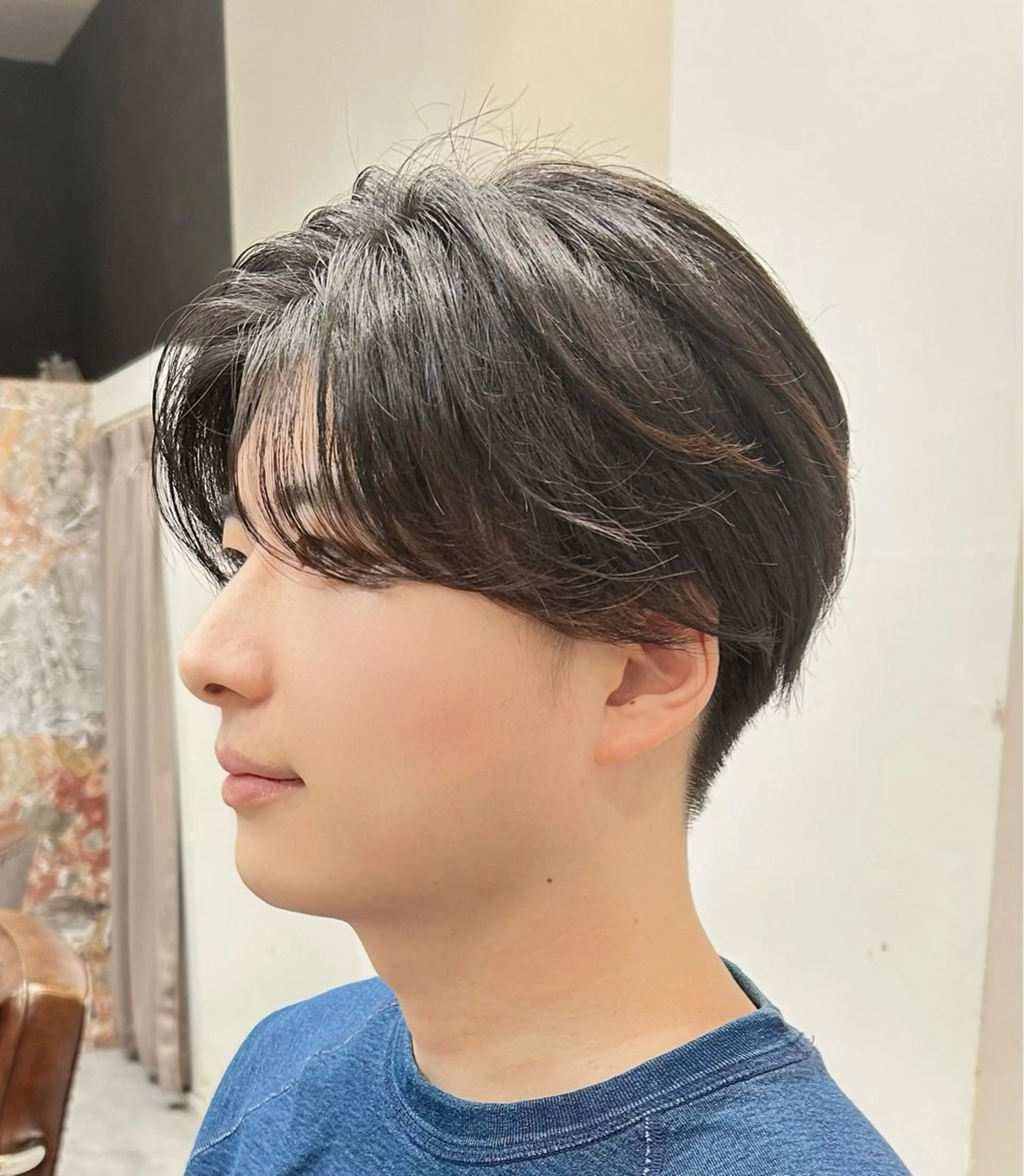 ショート メンズ calna by ELMO  上ノ井のヘアスタイル