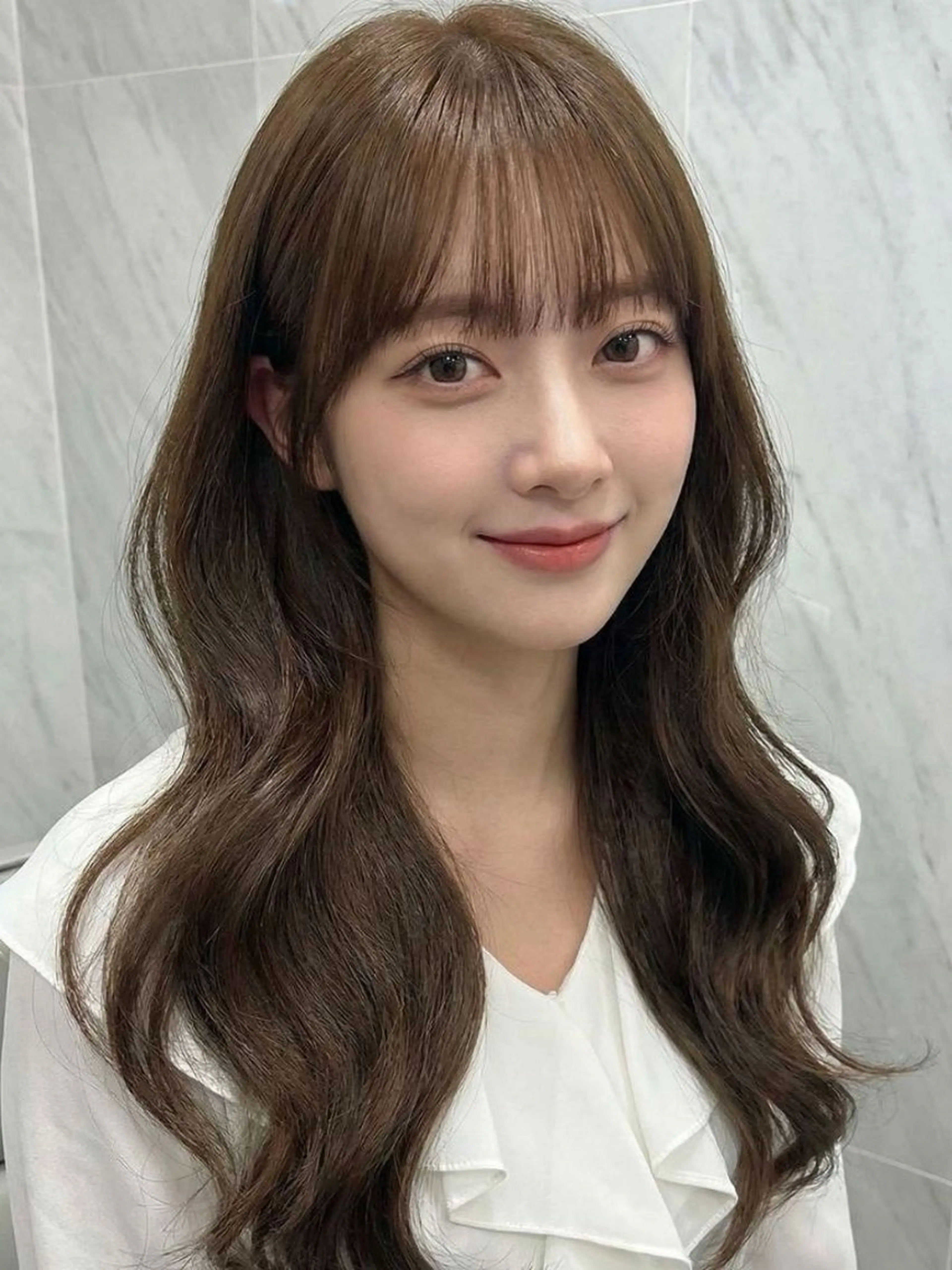 ロング カラー ☁️透明感カラー× レイヤー ☁️ノアのヘアスタイル