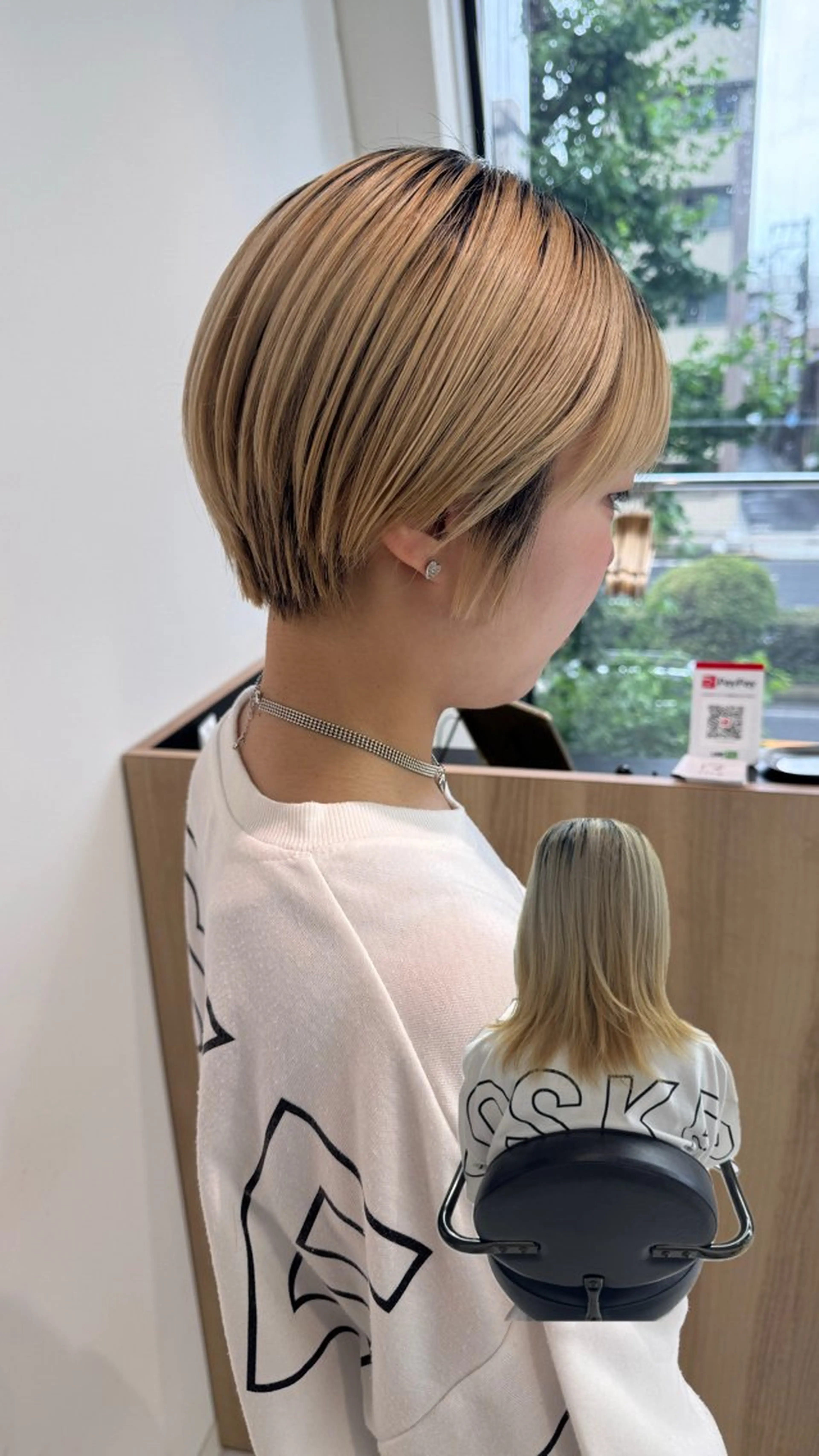 ショート ショートヘア 顔周りレイヤー /kokoro🦮のヘアスタイル