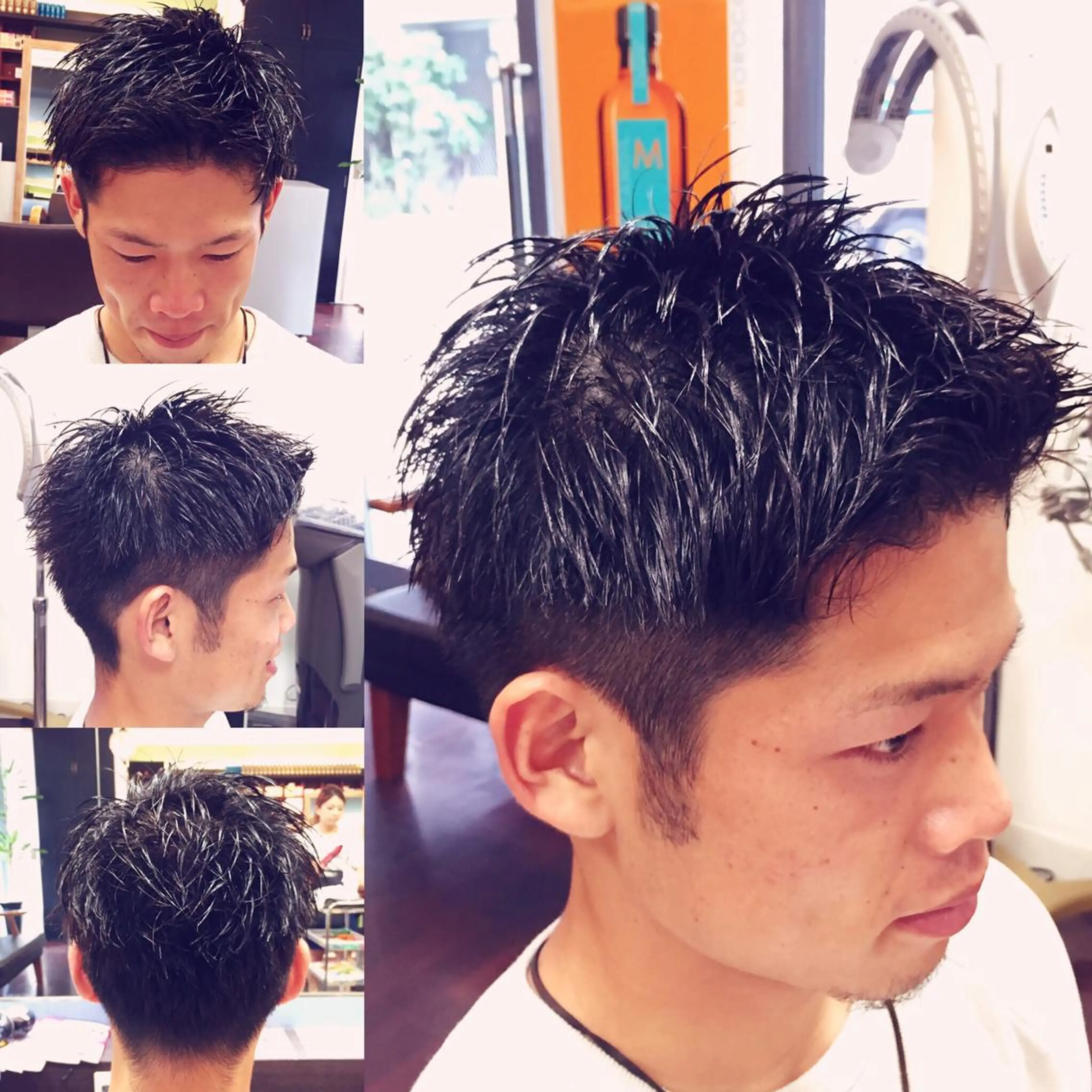 メンズ 前之園 ひかるのヘアスタイル