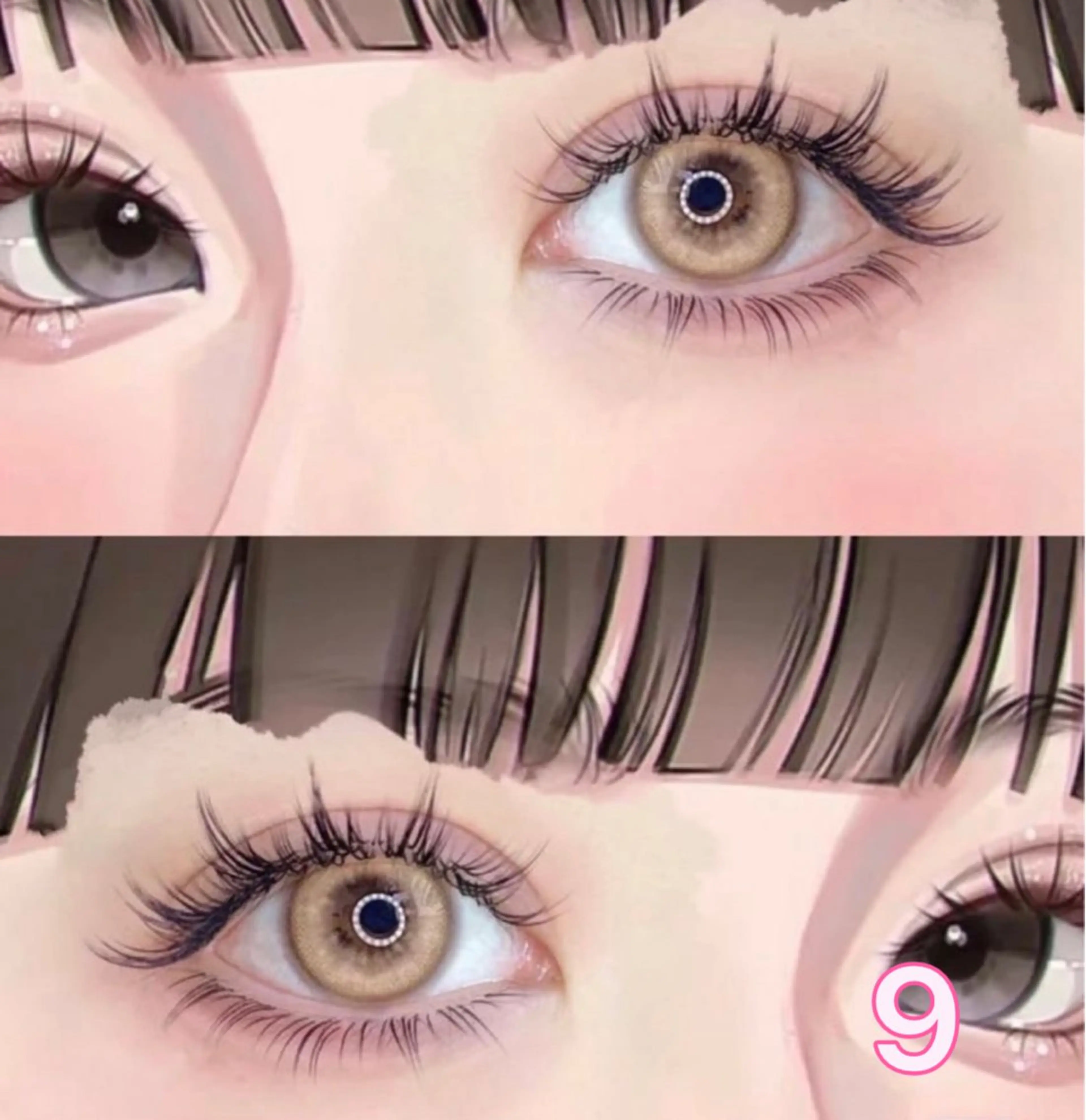 マツエク・マツパ 🔆日月潭🌙 銀座店のマツエク・マツパデザイン