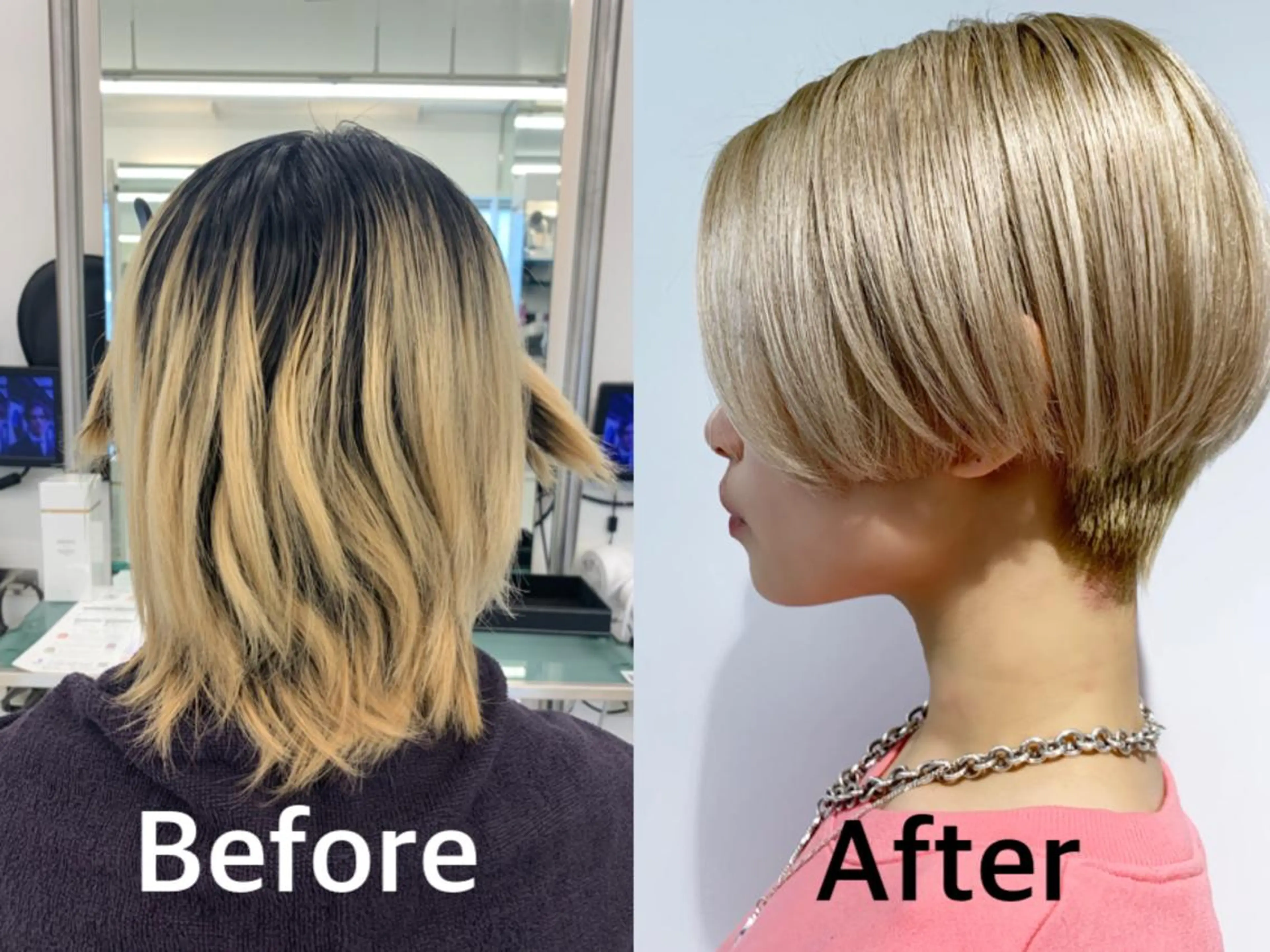 カラー ブリーチ 橋口 晃典のヘアスタイル