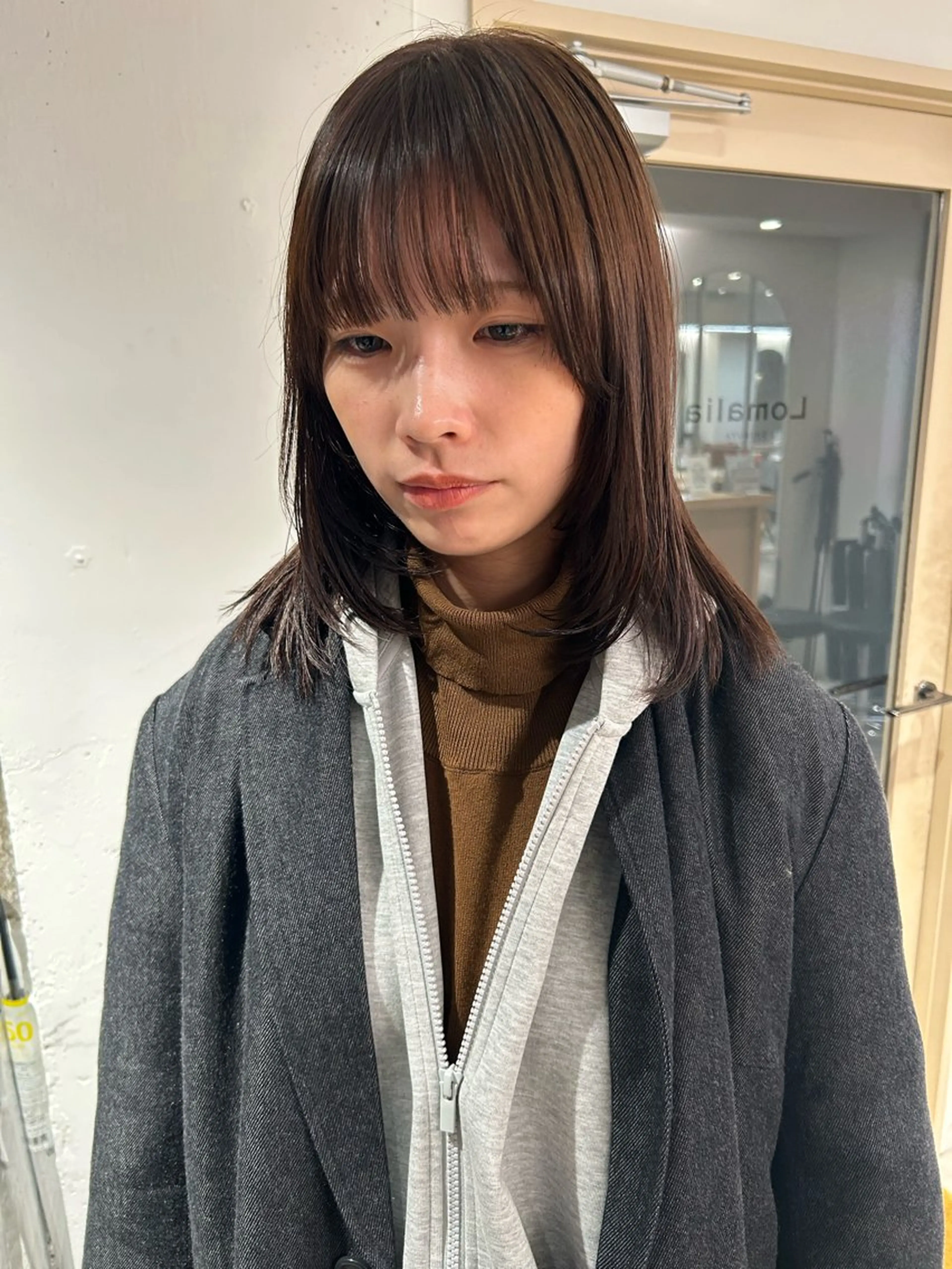 【2番人気！】カット＋ケアカラー＋オージュアクイックトリートメントの写真