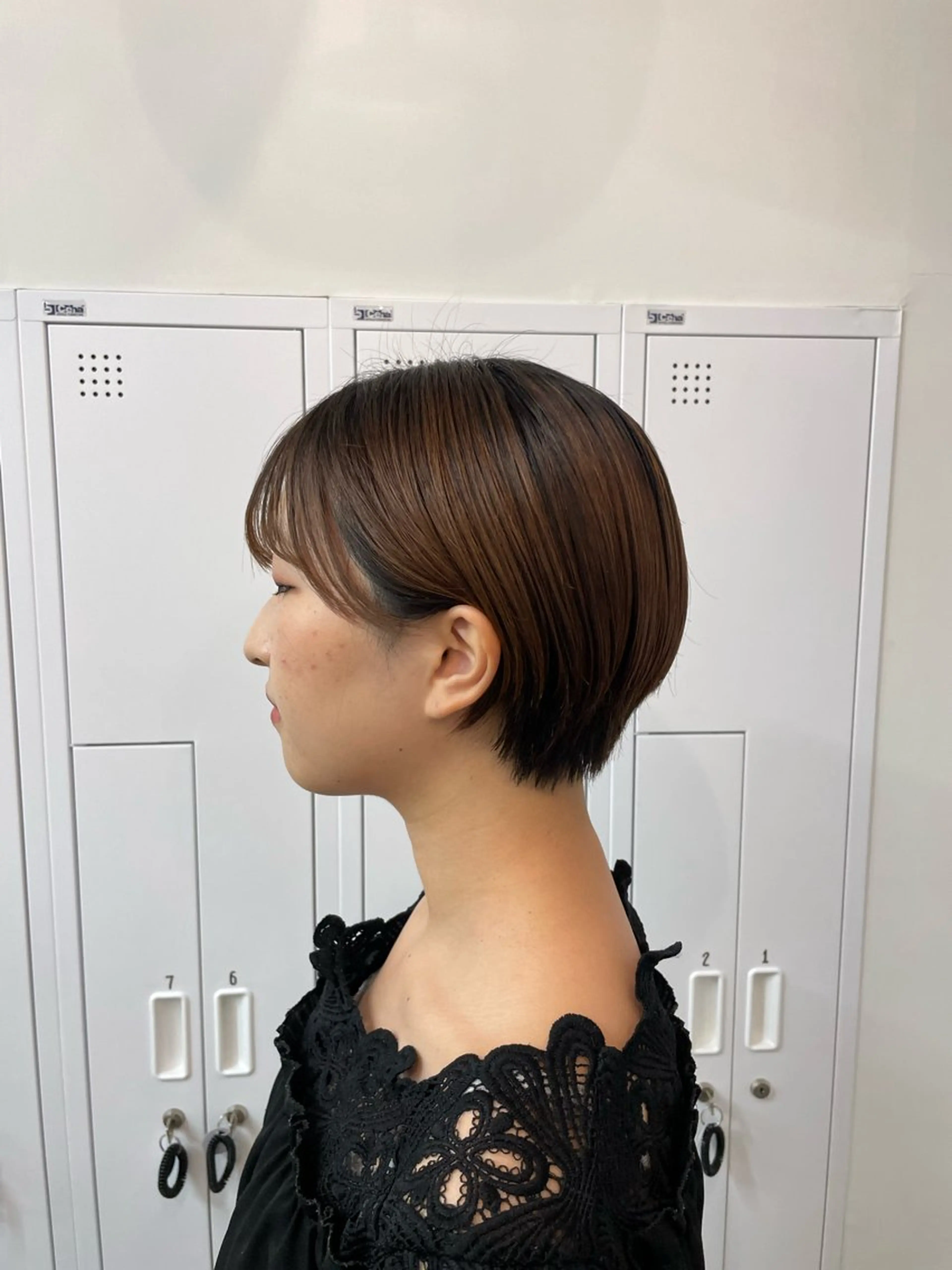 ショート 立野 莉央のヘアスタイル