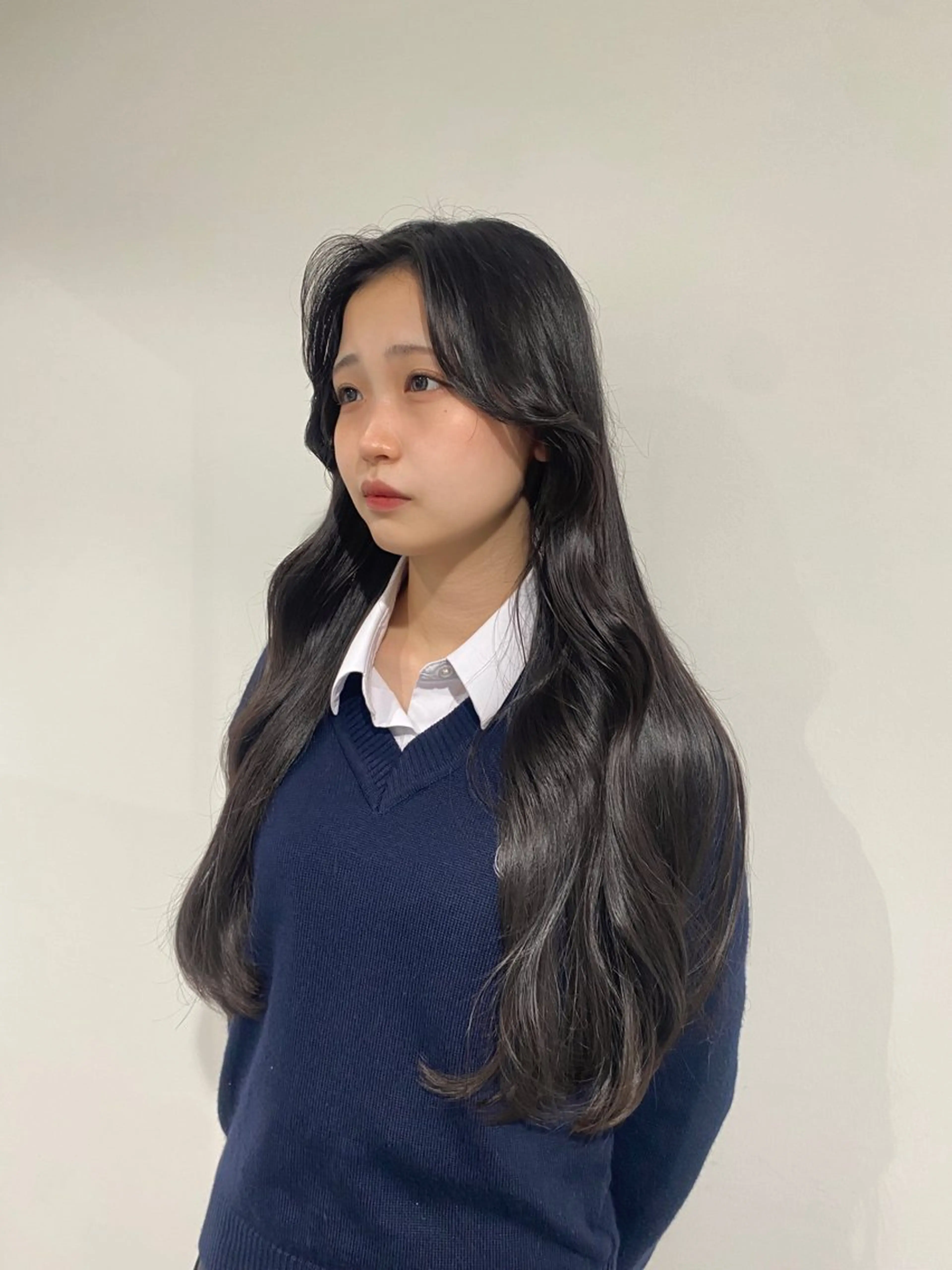 ロング カット RISAKO 艶髪モテヘア🎀府中のヘアスタイル