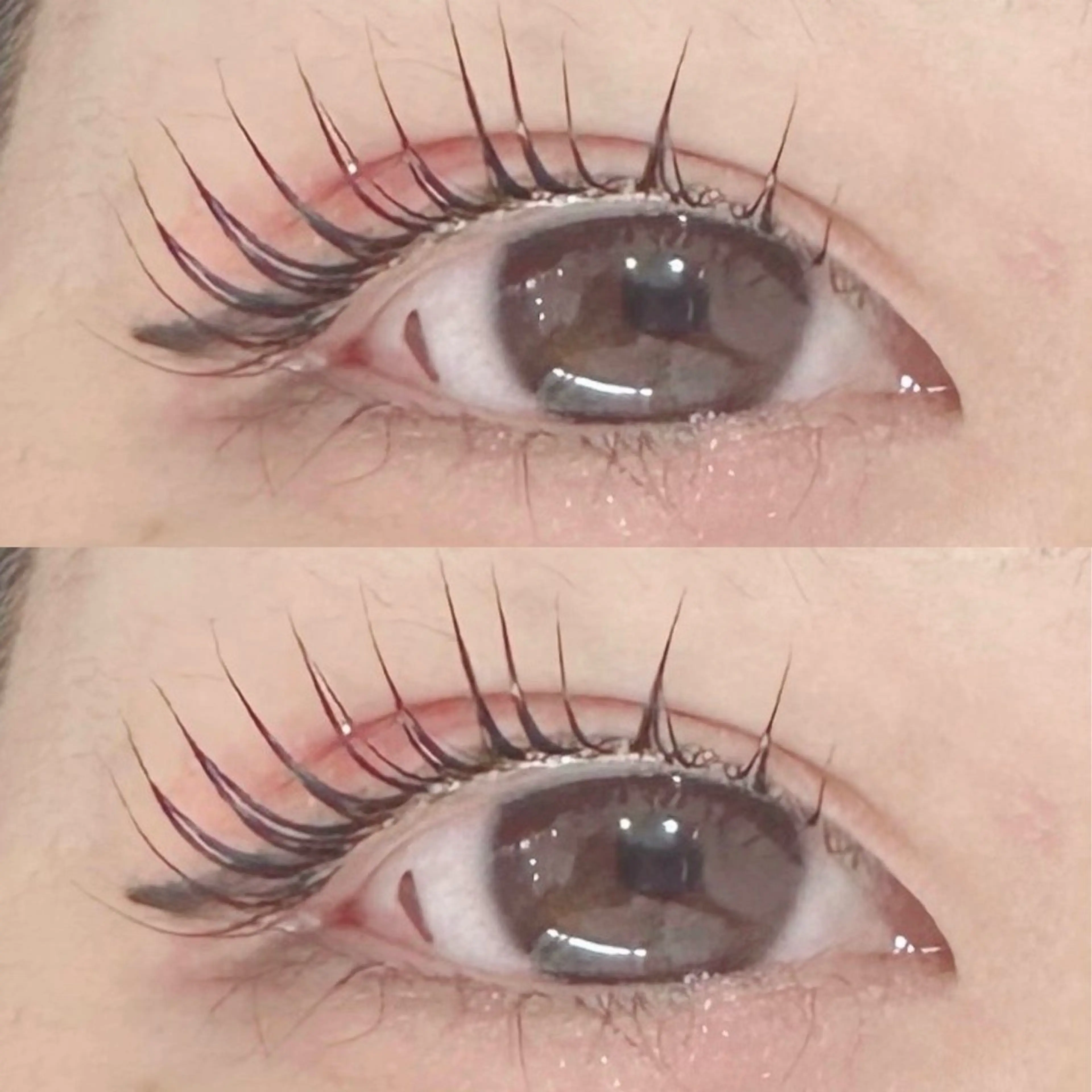 エクステ120本の写真