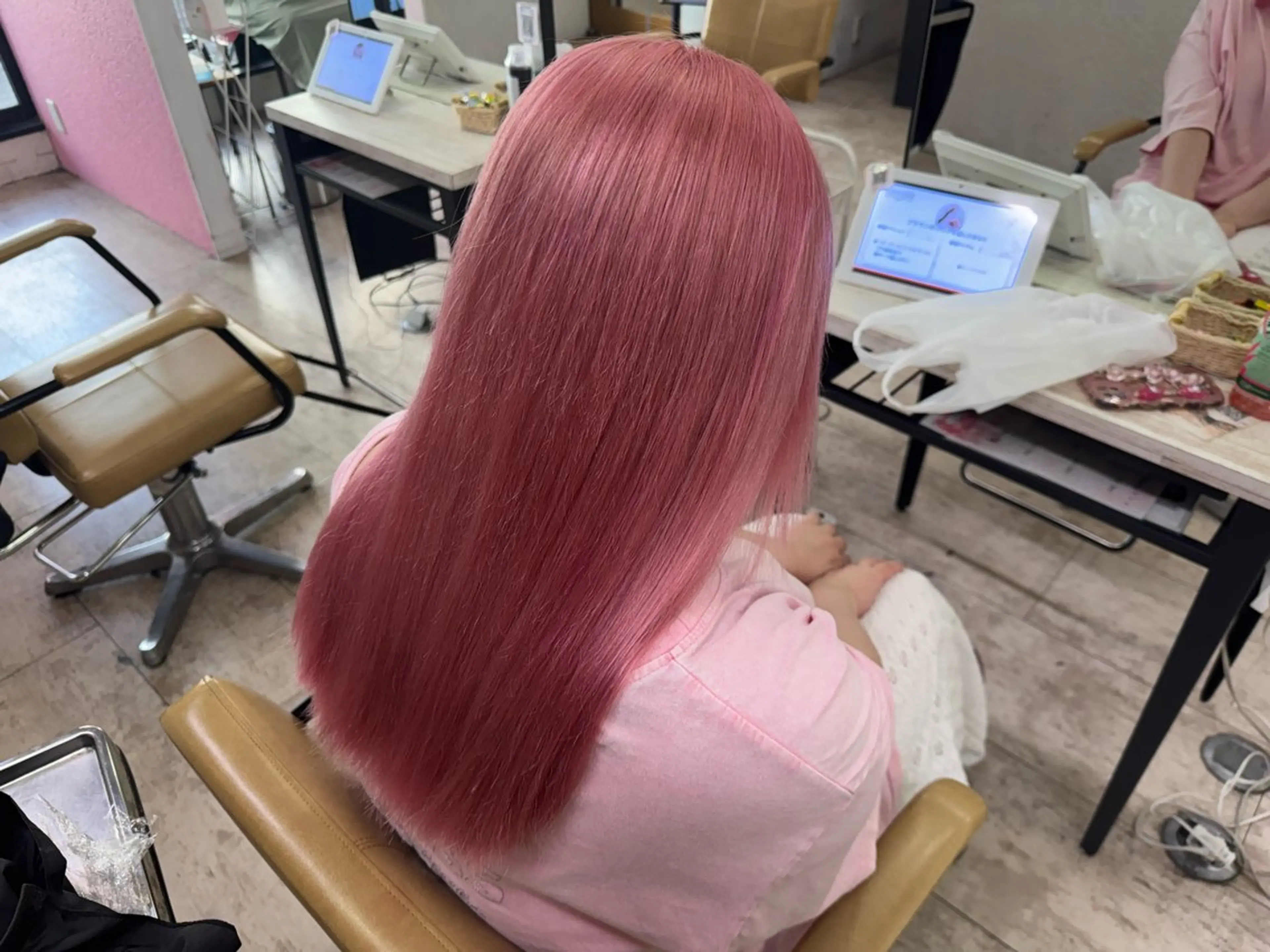 セミロング カラー ヘアカラー トリートメント 🍒Nagisa 🍒のヘアスタイル