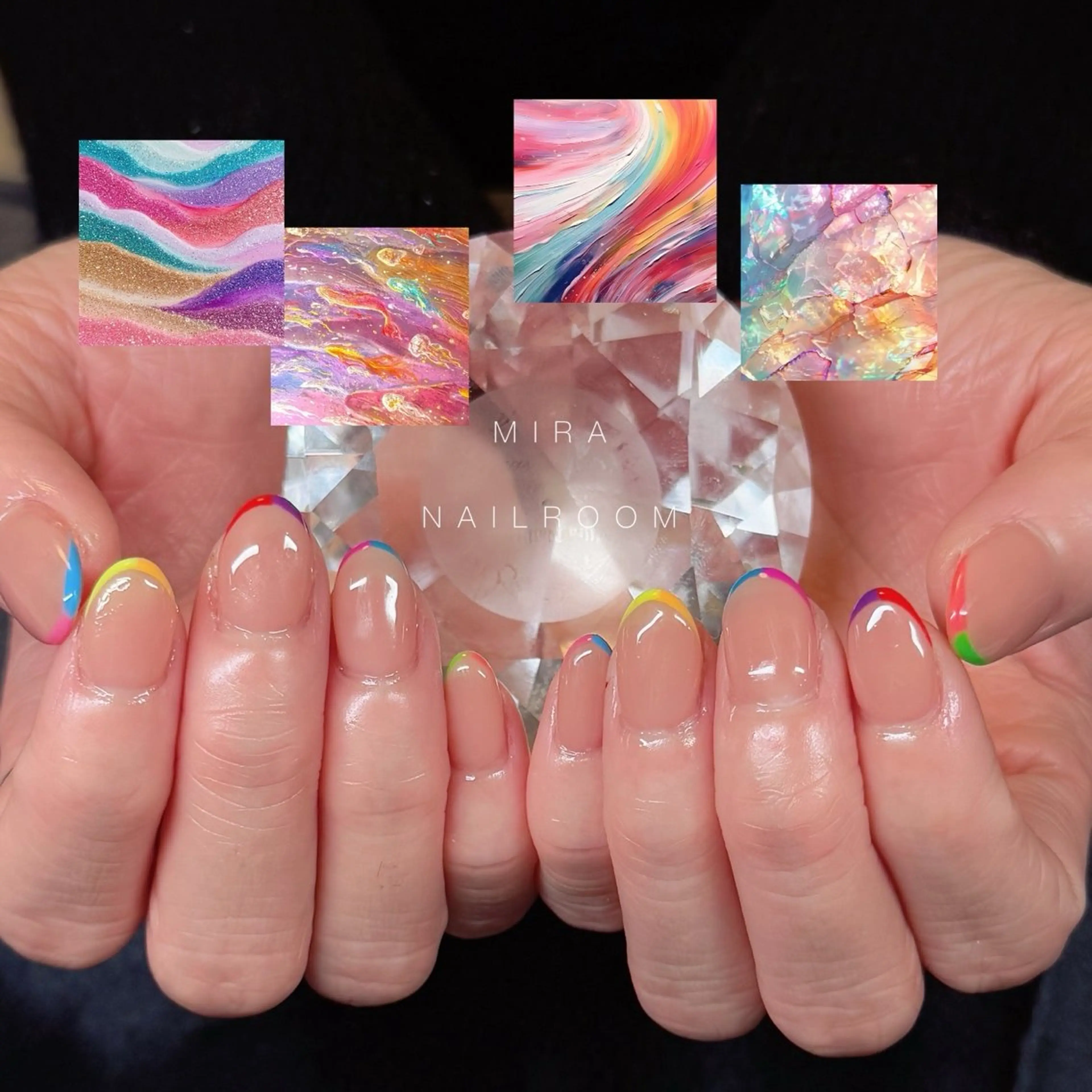 ネイル フレンチネイル MIRA NAILROOMのネイルデザイン