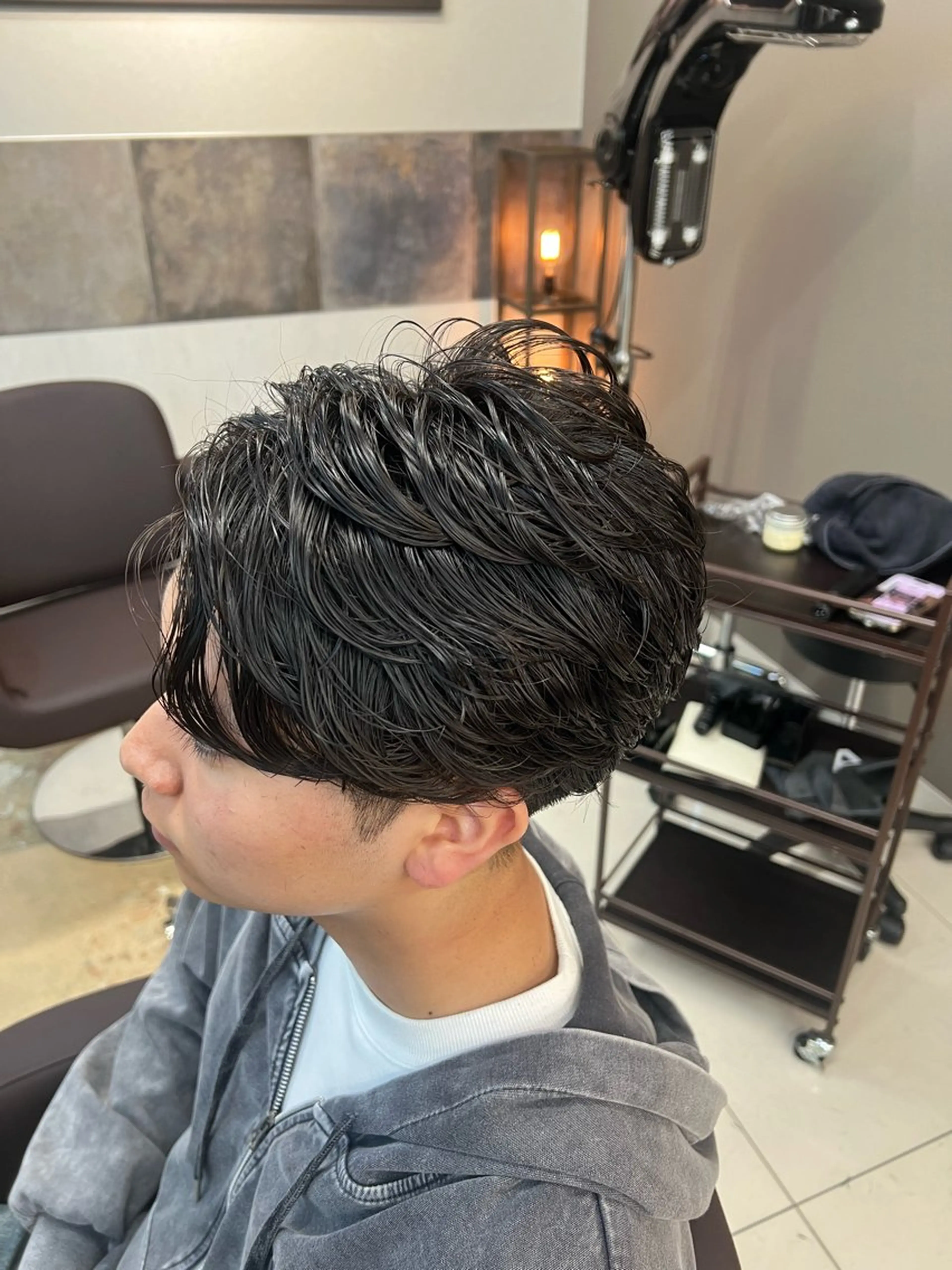 パーマ Earth/A青江店 重本隆之介のヘアスタイル