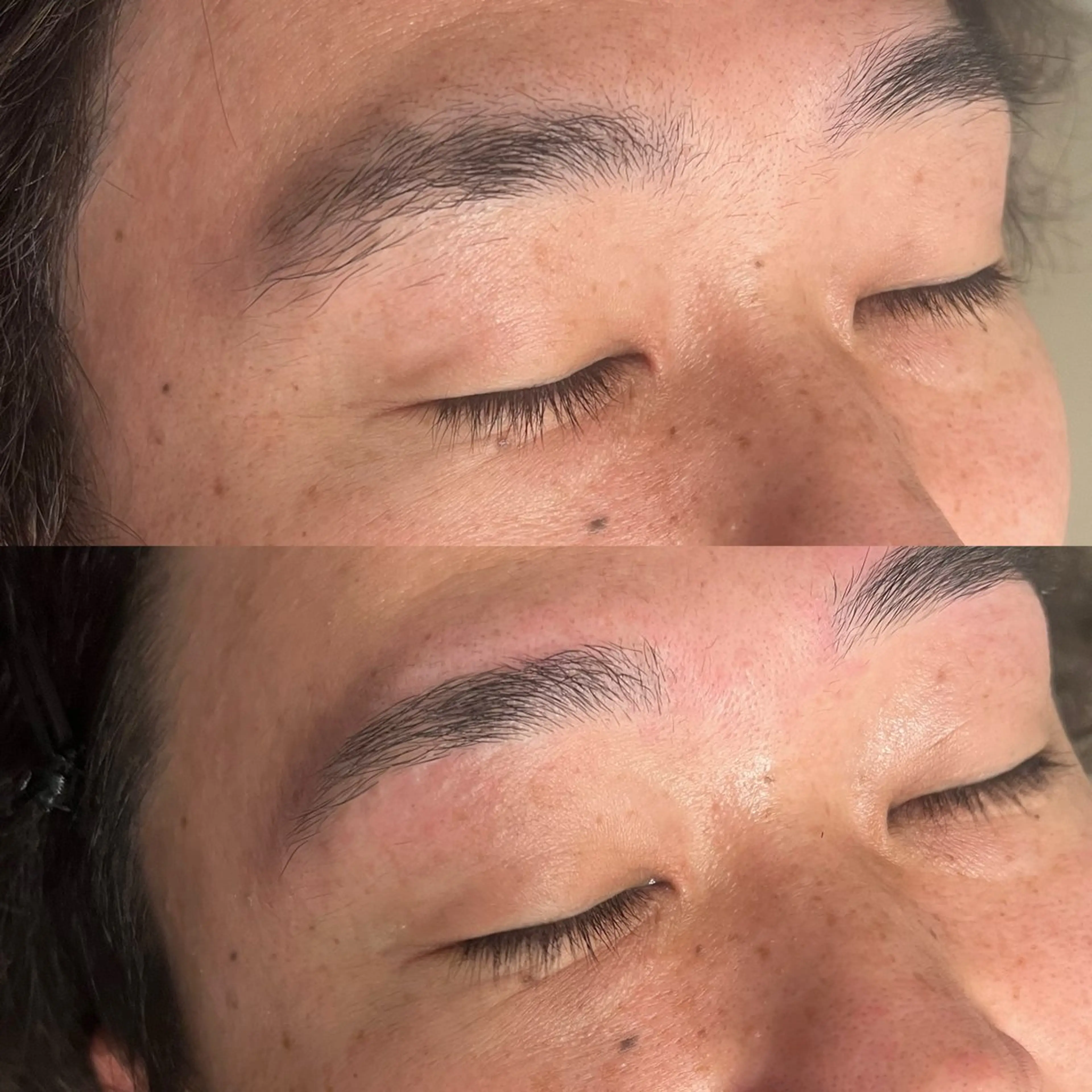 【ミニモ当日限定✳︎】メンズ眉毛スタイリング[WAX脱毛]¥4500 #五反田 #メンズ眉毛 #モテ眉の写真