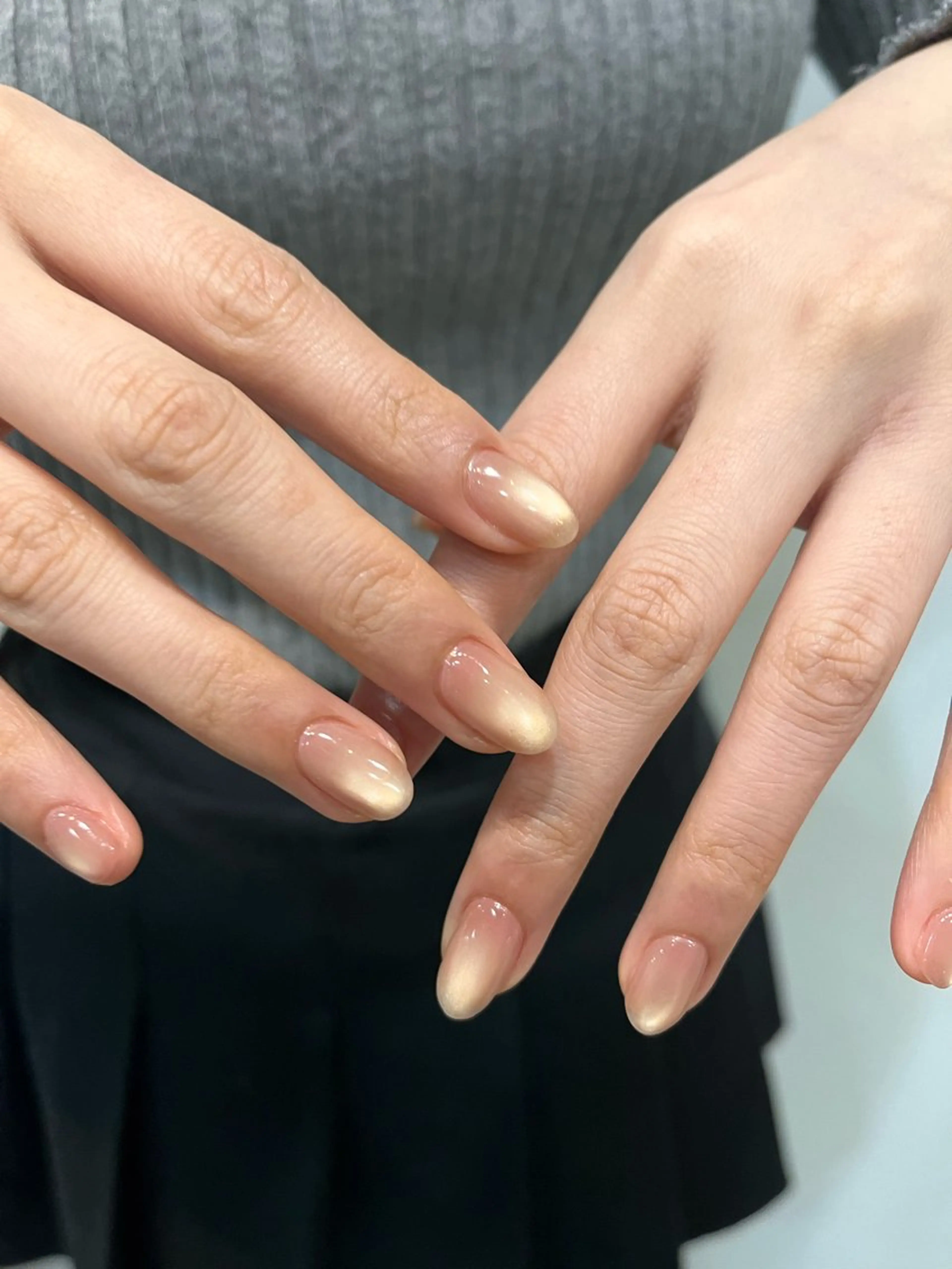 ネイル マグネットネイル 大阪/堀江ニュアンス KASUMIのネイルデザイン