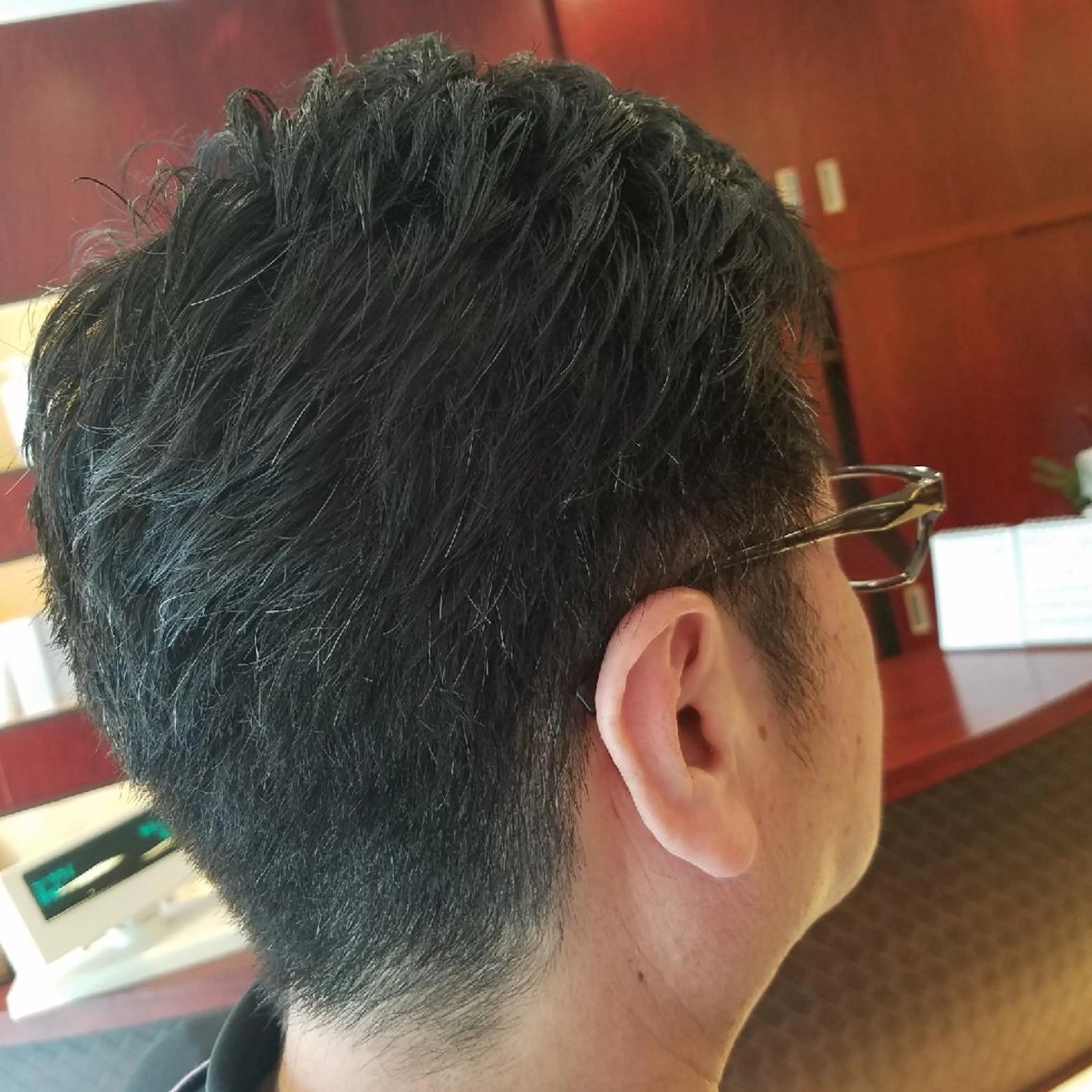 メンズ 麻里 杏彩のヘアスタイル